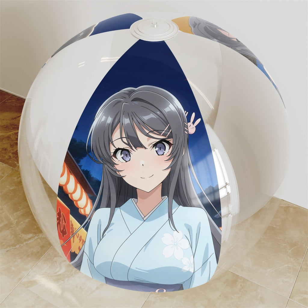 Mai Sakurajima (Yukata-Version) – Anime-Wasserball-Fan-Art-Edition