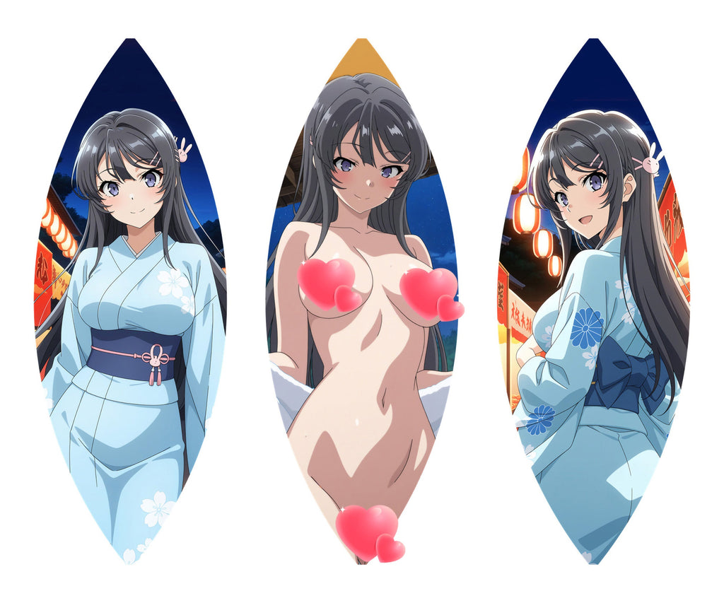 Mai Sakurajima (Yukata-Version) – Anime-Wasserball-Fan-Art-Edition