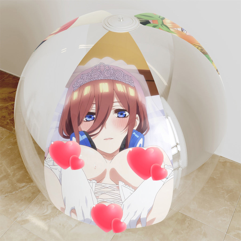 Nino, Miku & Yotsuba Nakano - Anime-Wasserball-Fan-Art-Edition