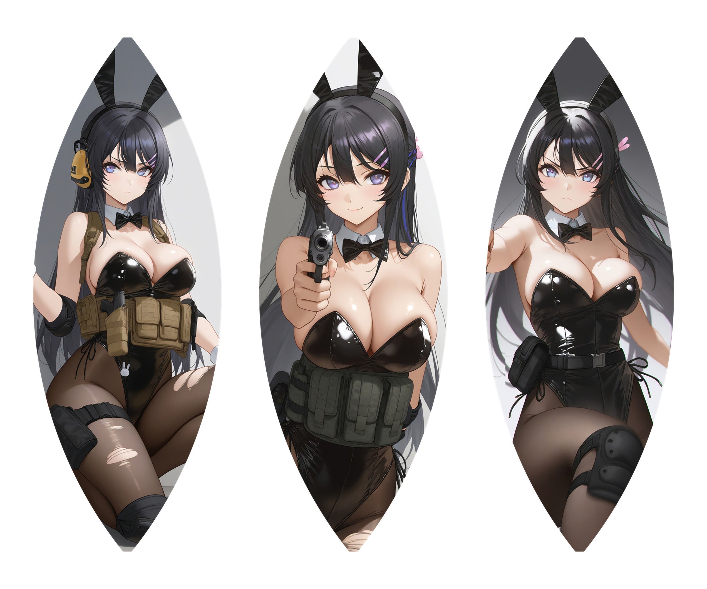 Mai Sakurajima (Häschen-Version) – Anime-Wasserball-Fanart-Edition