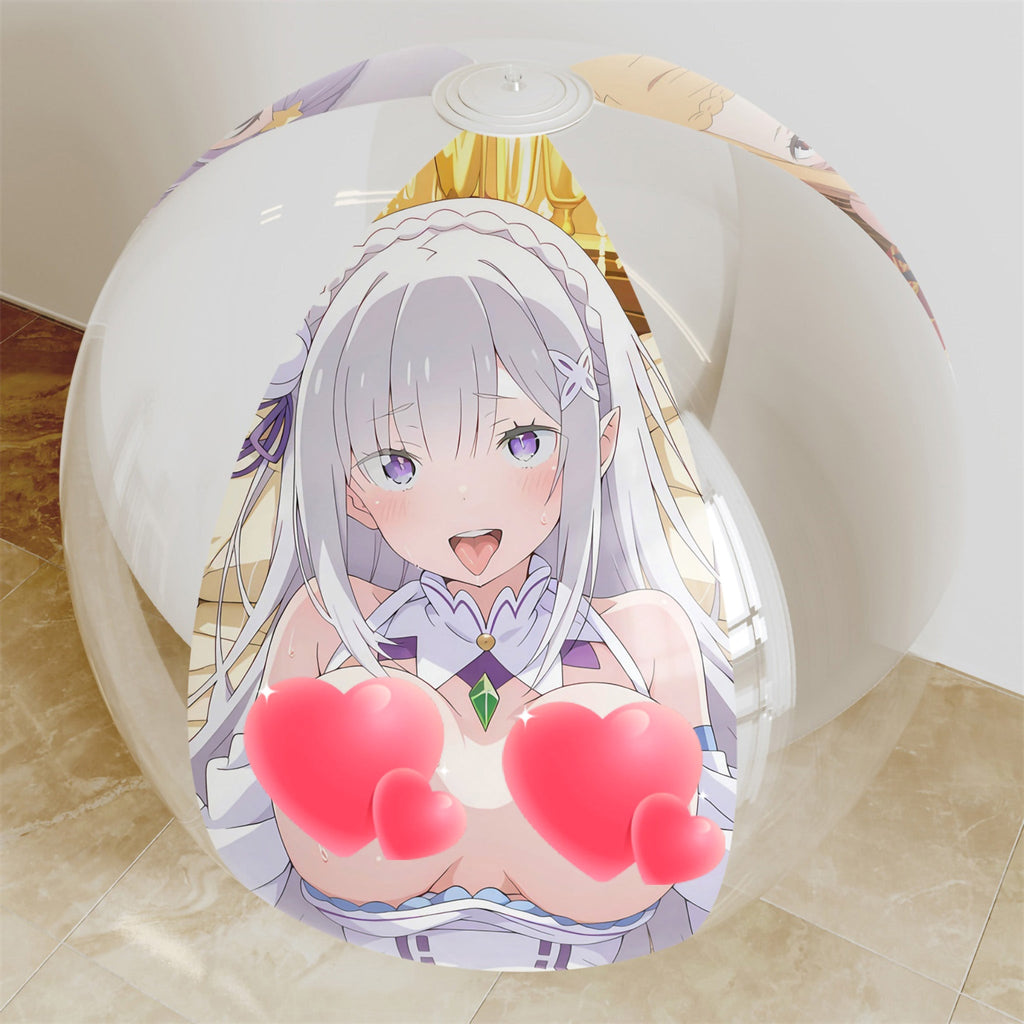 Emilia, Priscilla & Anastasia – Anime-Strandball-Fan-Art-Edition