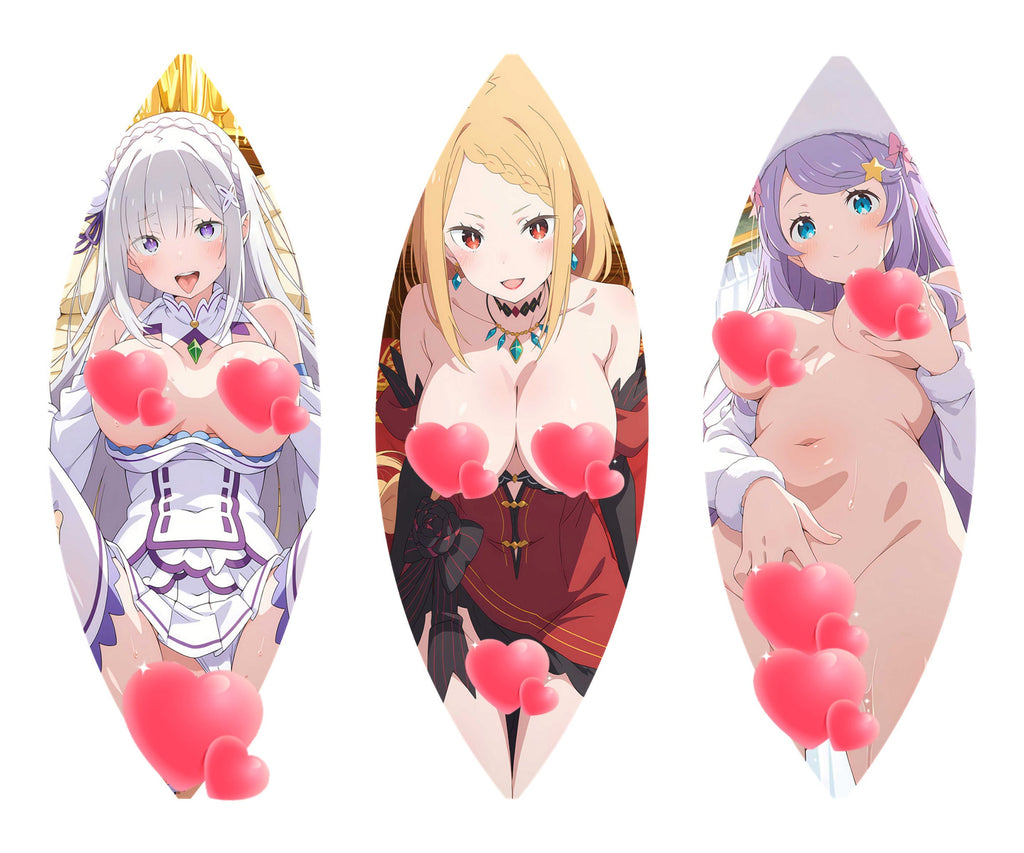 Emilia, Priscilla & Anastasia – Anime-Strandball-Fan-Art-Edition