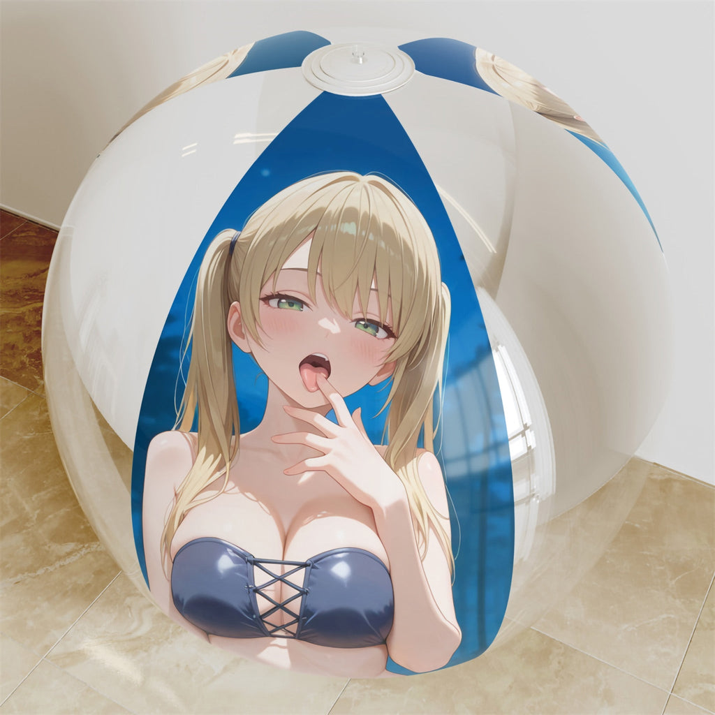 Rika Hoshizaki (Badeanzug-Ver.) – Anime-Strandball-Fan-Art-Edition