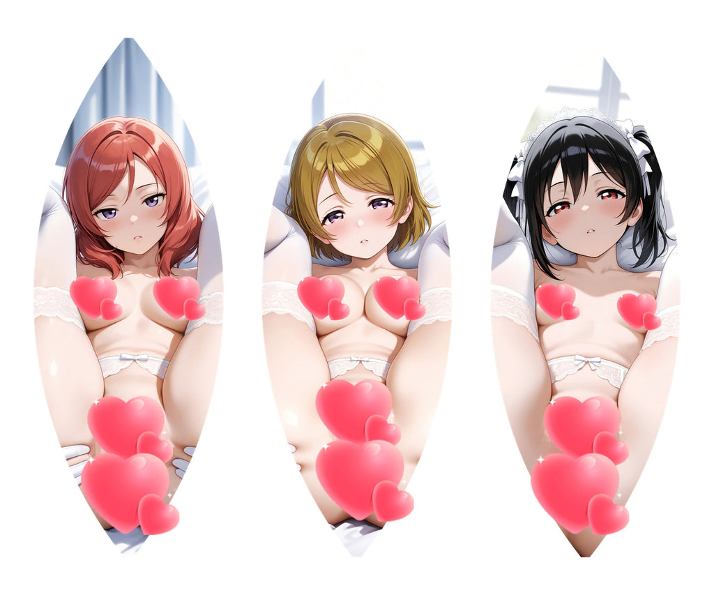 Nico, Maki, Hanayo – Anime-Wasserball-Fan-Art-Edition