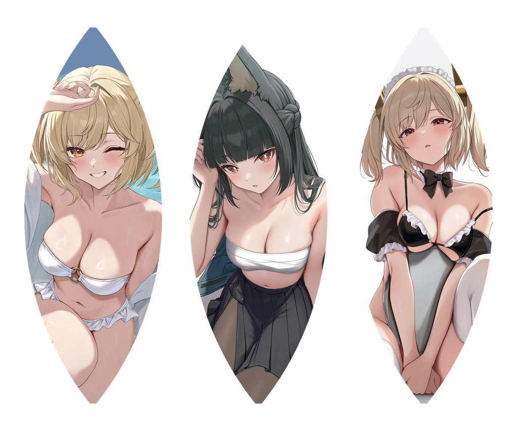 Bernice White, Miyabi Hoshimi – Anime Beach Ball Fan-Art Edition