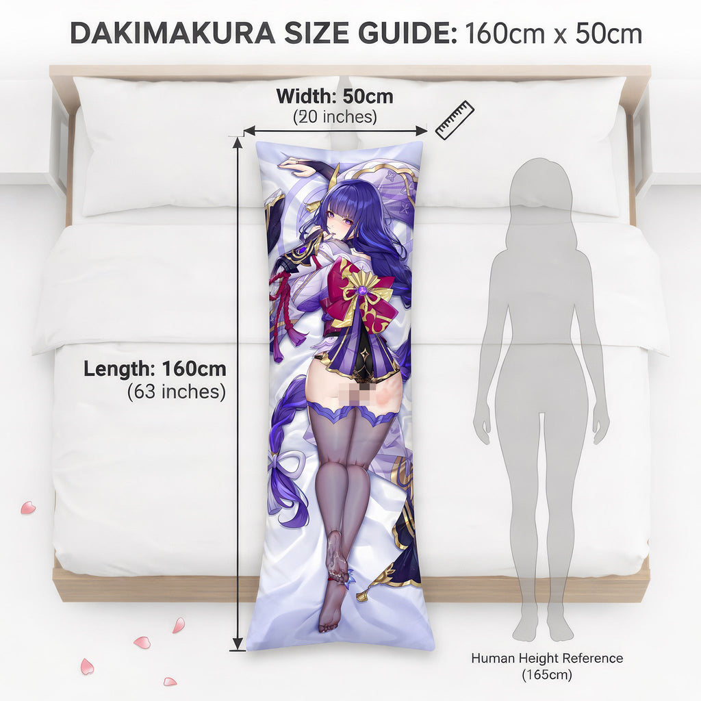 Raiden Shogun (Vertraute Version) – AnimePillow Fan-Art Edition