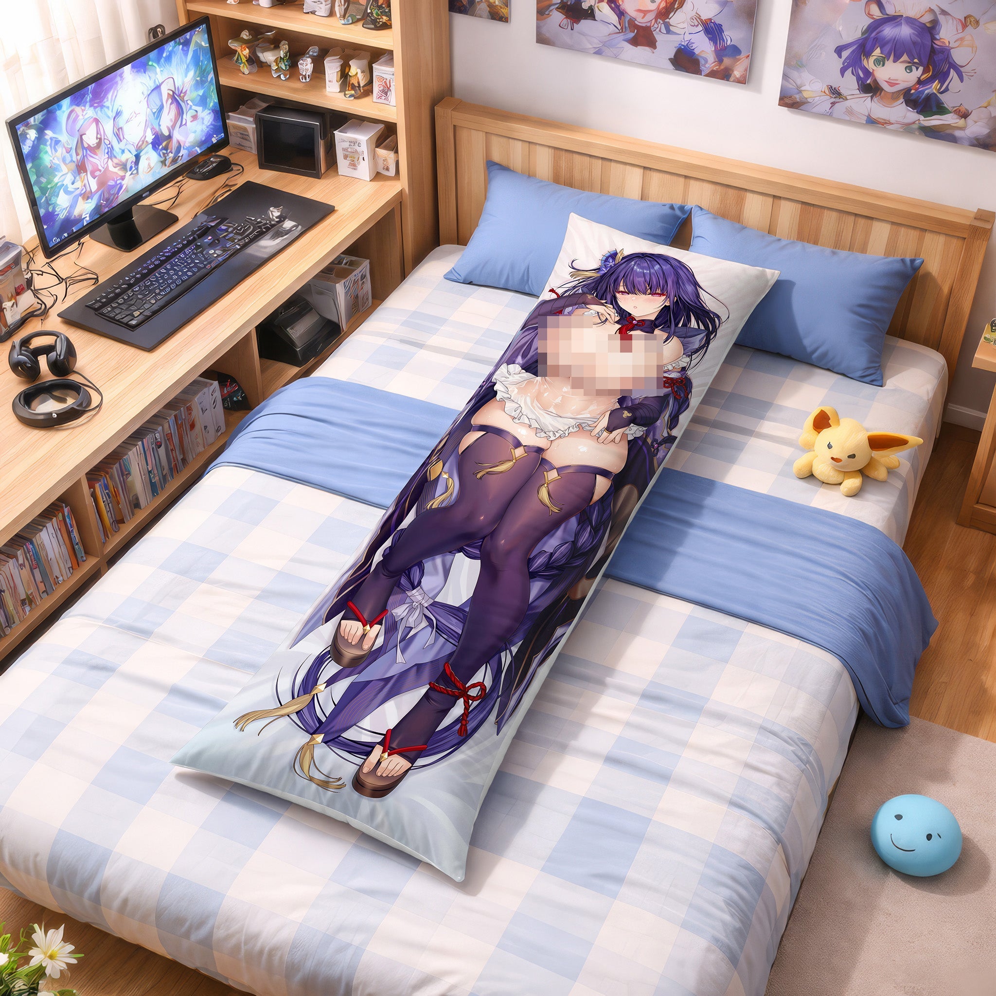 Raiden Shogun (Dienstmädchen-Version) – AnimePillow Fan-Art Edition