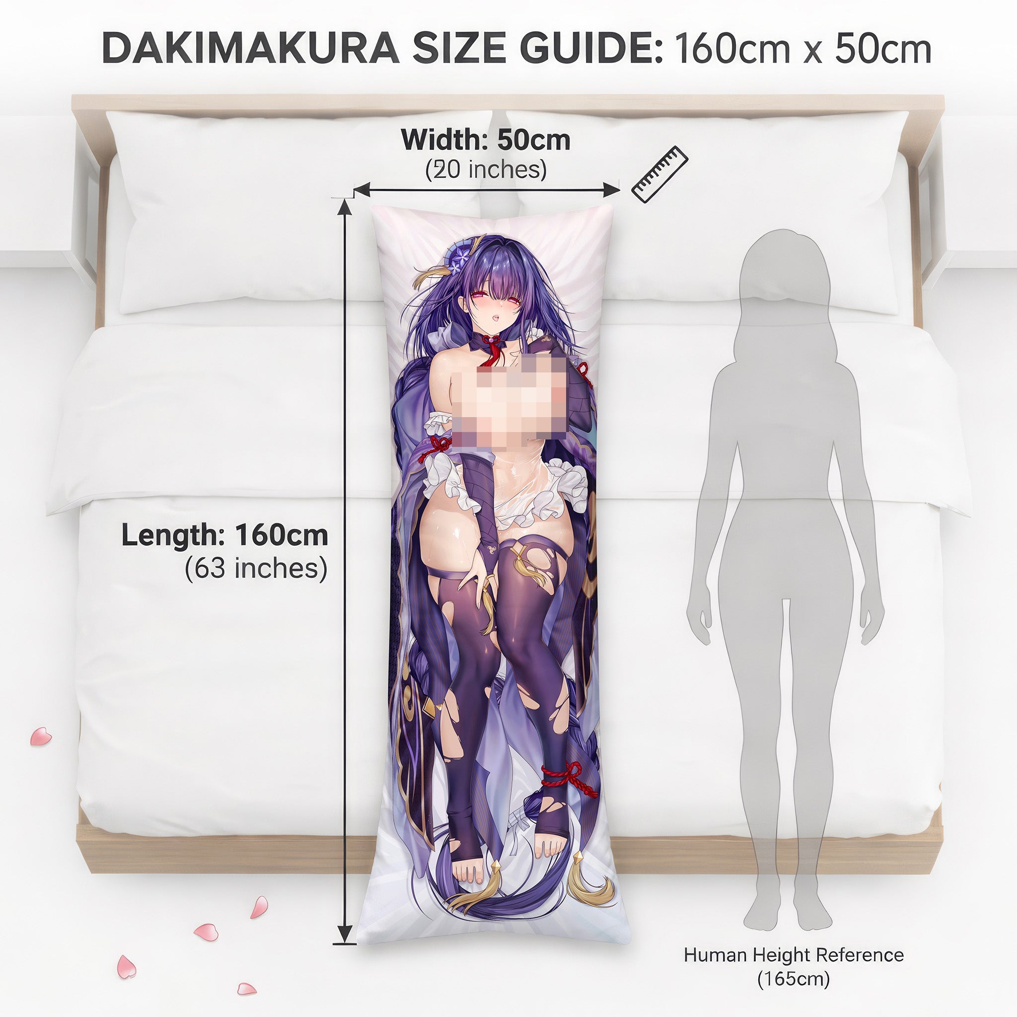 Raiden Shogun (Dienstmädchen-Version) – AnimePillow Fan-Art Edition