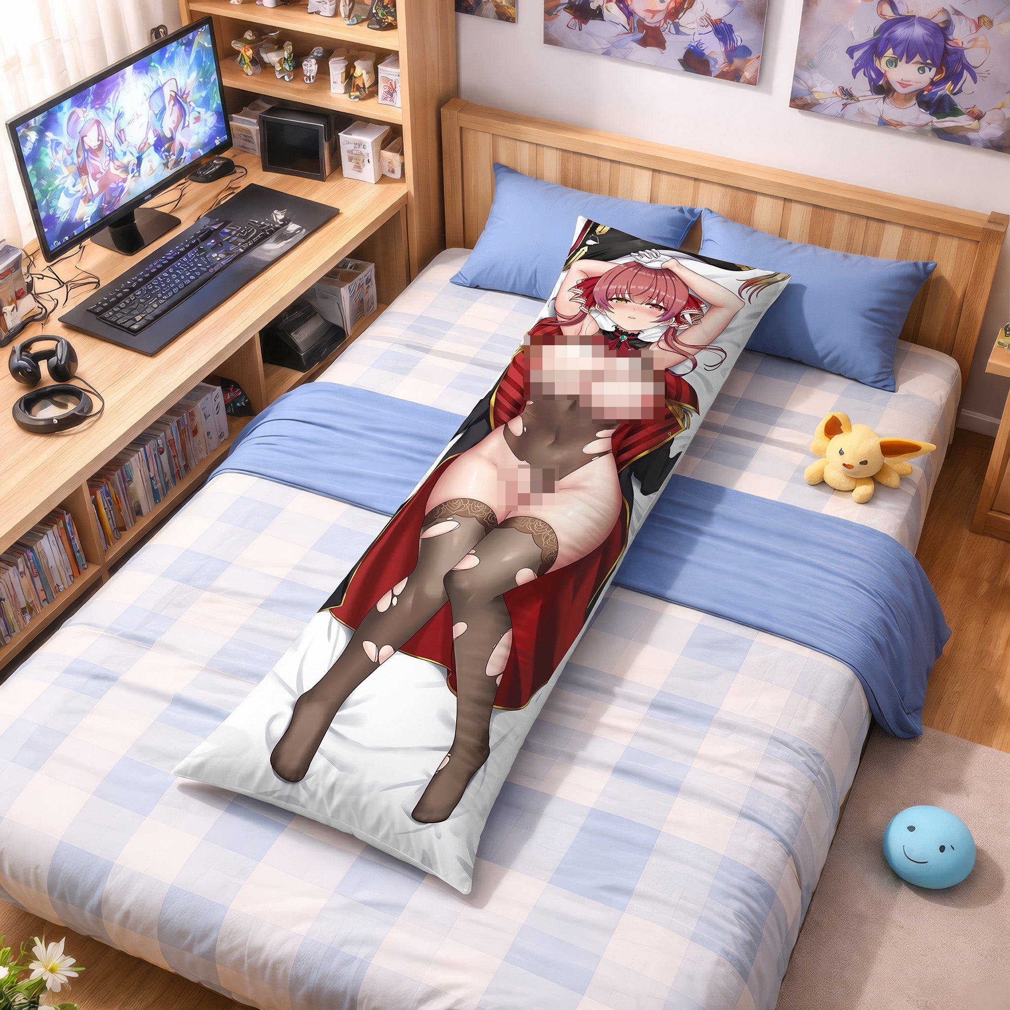 Marine Houshou (Tempting Ver.) - AnimePillow Fan-Art Edition