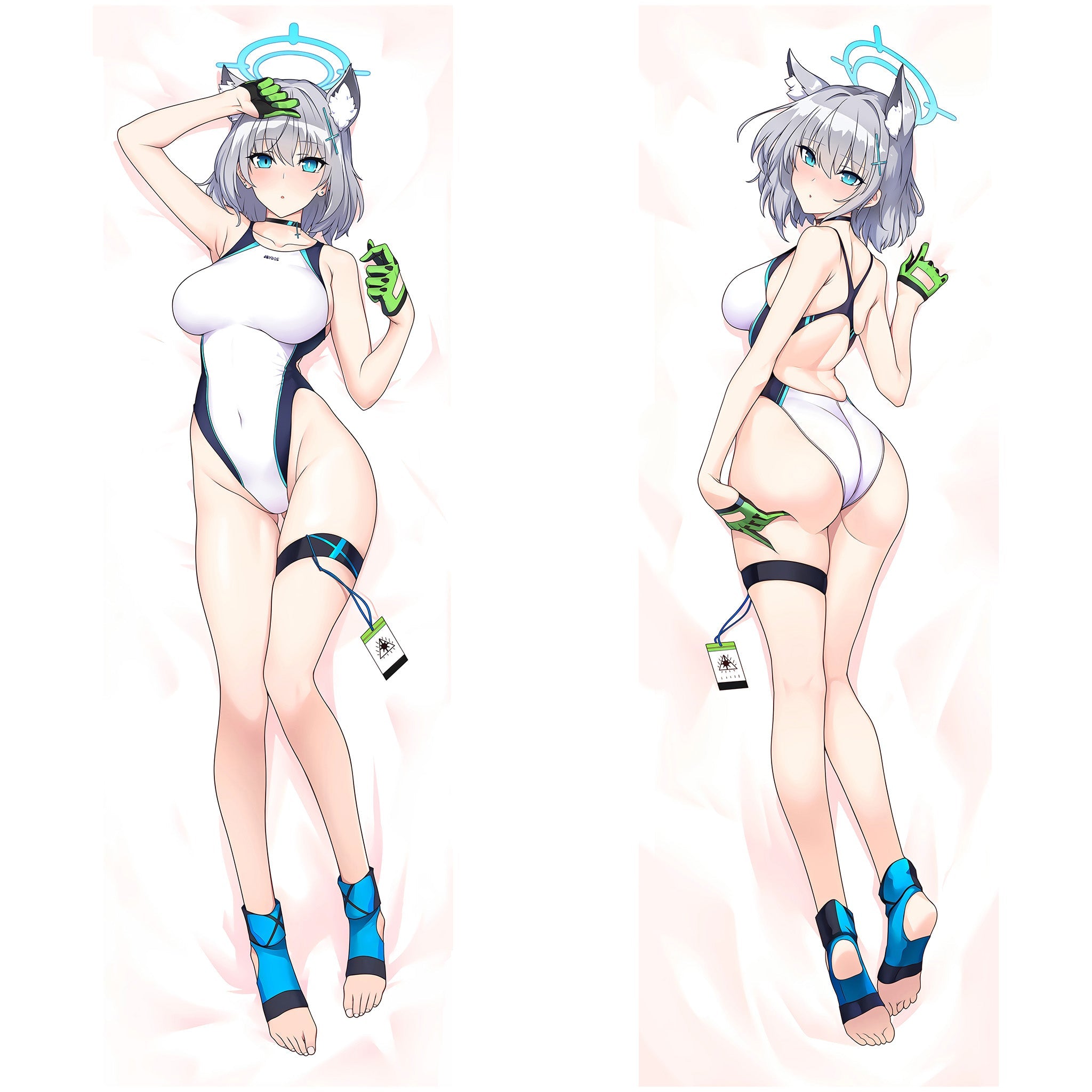 Shiroko Sunaookami (Athletik-Version) – AnimePillow Fan-Art Edition