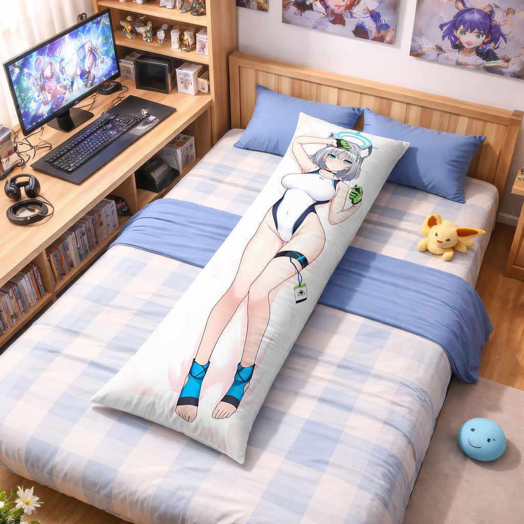 Shiroko Sunaookami (Athletik-Version) – AnimePillow Fan-Art Edition