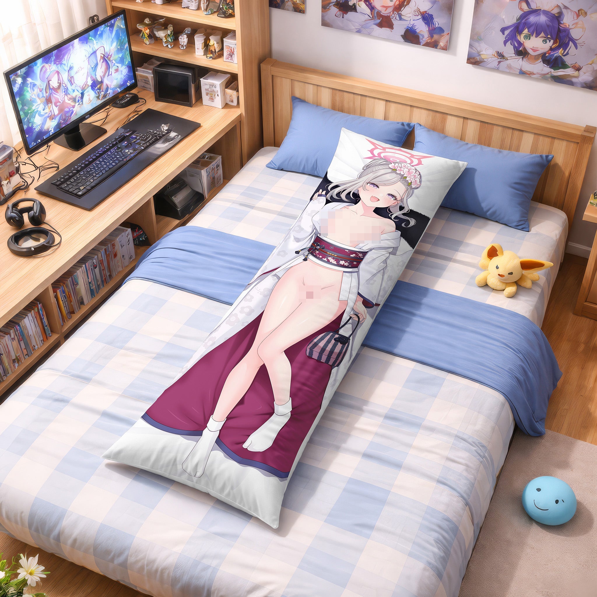 Mutsuki Asagi (Festliche Ver.) - AnimePillow Fan-Art Edition