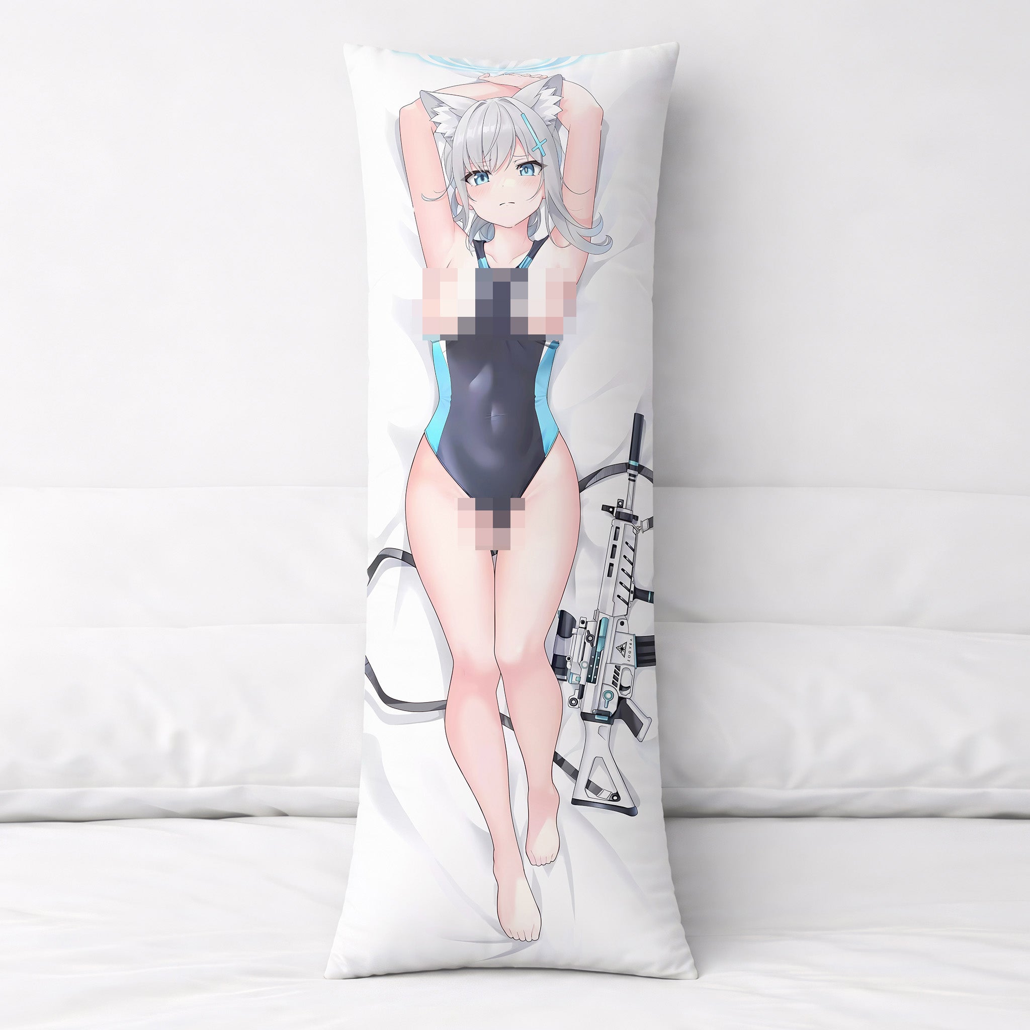 Shiroko Sunaookami (Sommer-Ver.) - AnimePillow Fan-Art Edition