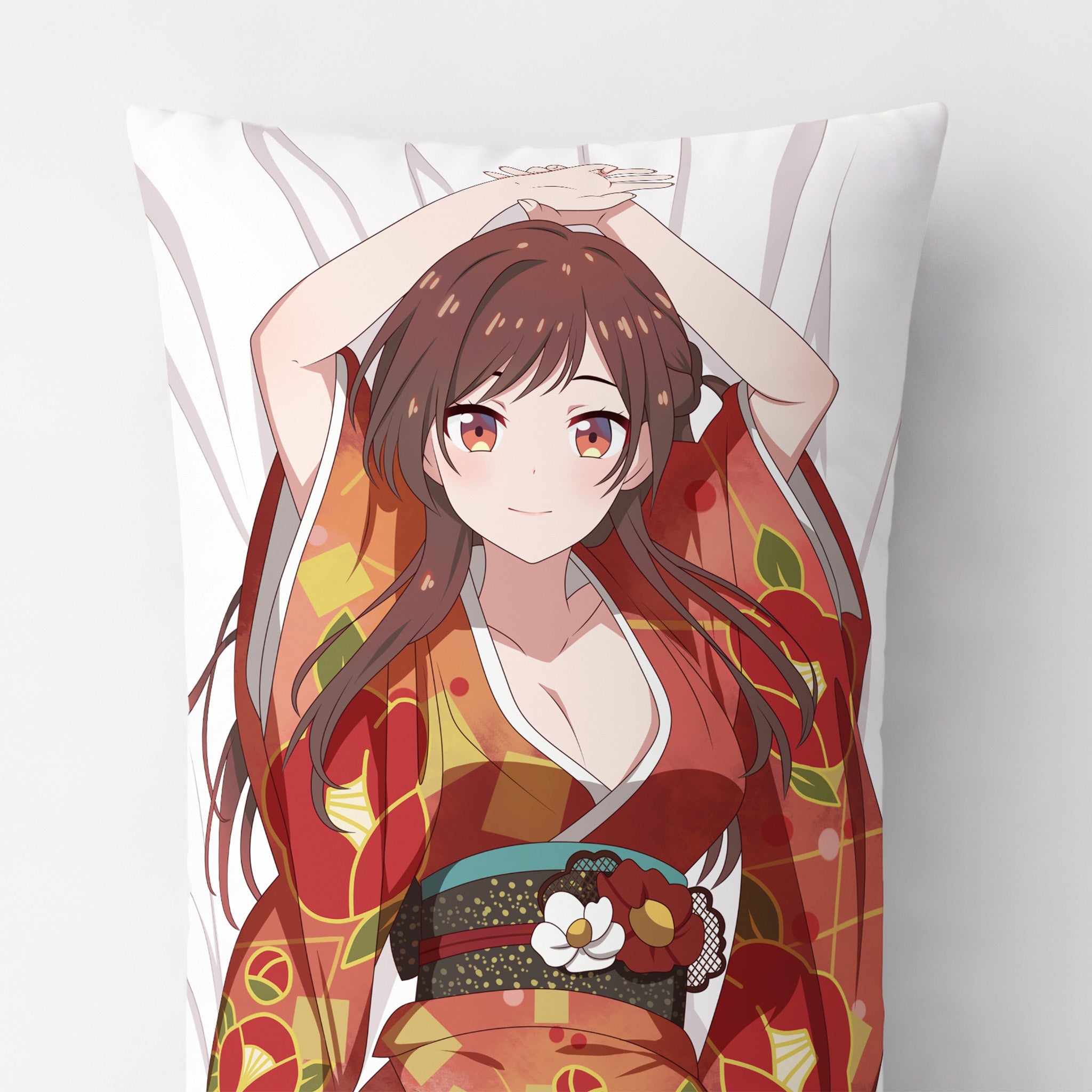 水原千鶴（浴衣ver.）- AnimePillowファンアートエディション
