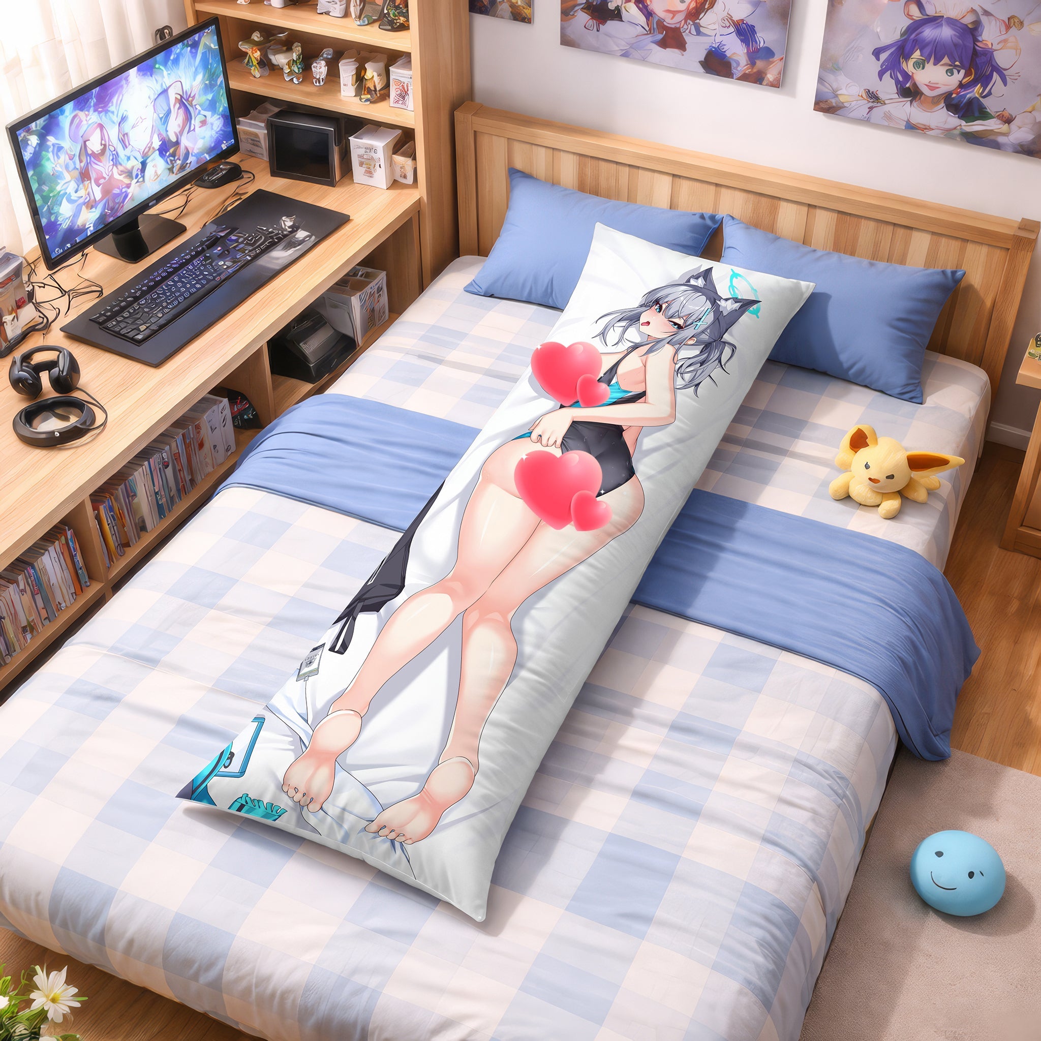 Shiroko Sunaookami – AnimePillow Fan-Art Edition