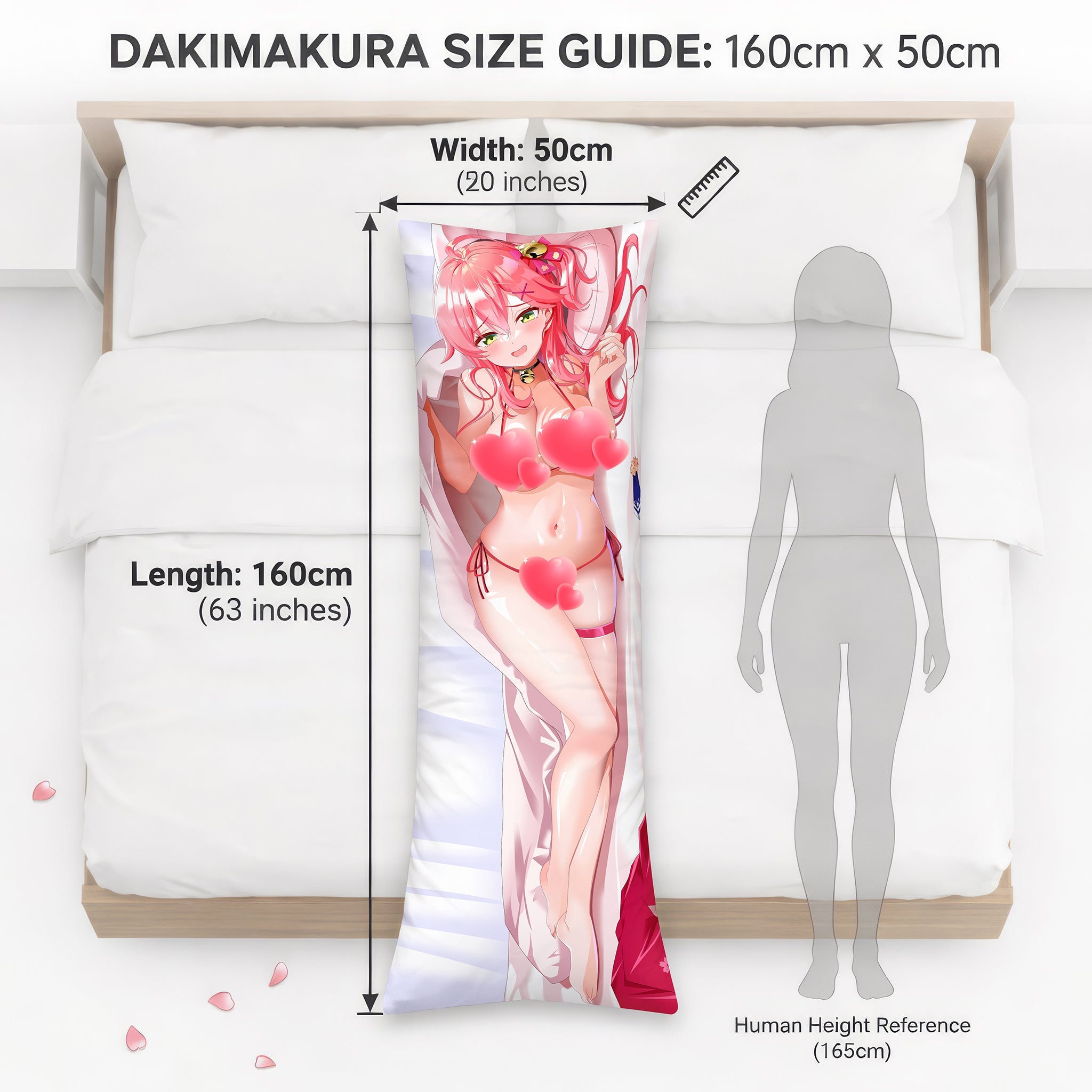 miComet Sakura Miko & Hoshimachi Suisei - AnimePillow Fan-Art-Edition