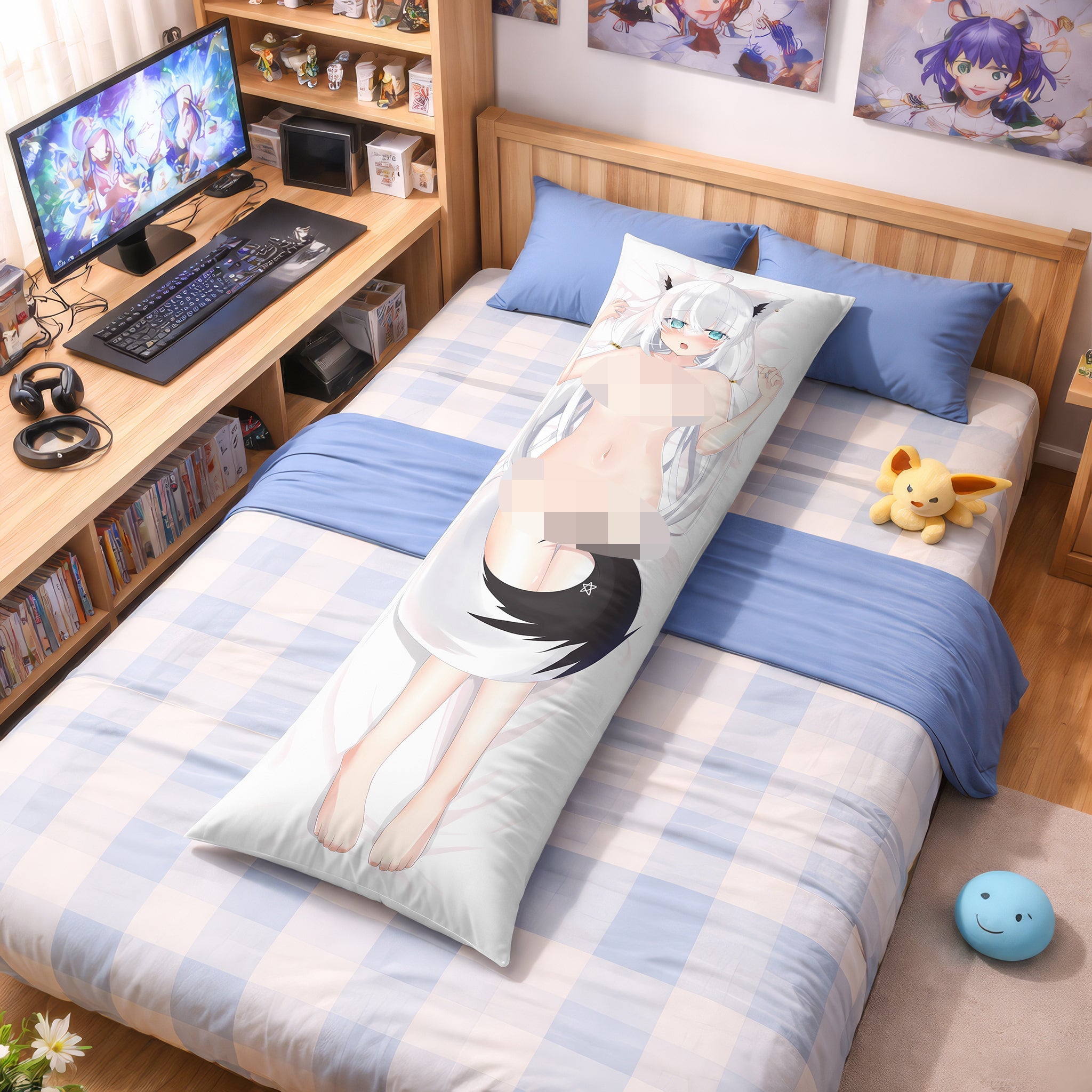 Shirakami Fubuki (Ver.2) – AnimePillow Fan-Art Edition