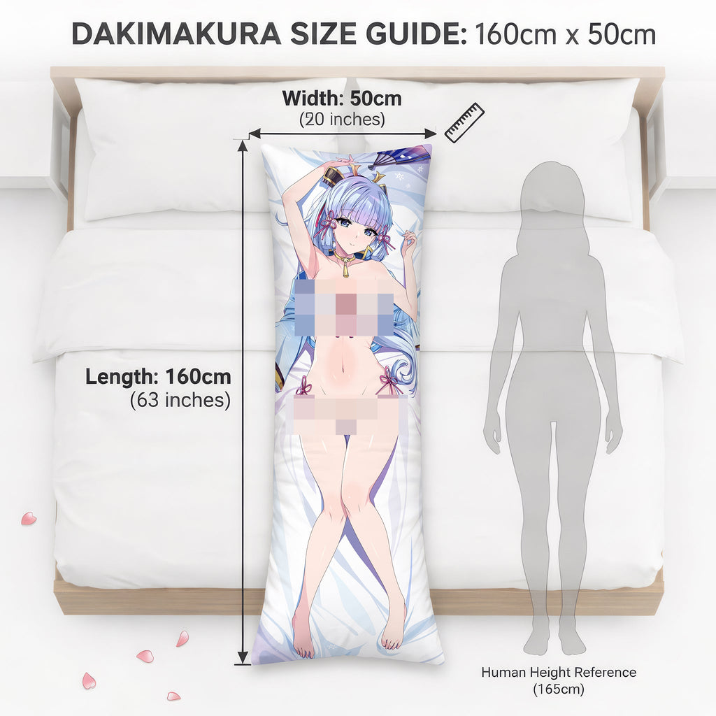 Ayaka Kamisato (Unterwäsche-Version) – AnimePillow Fan-Art Edition