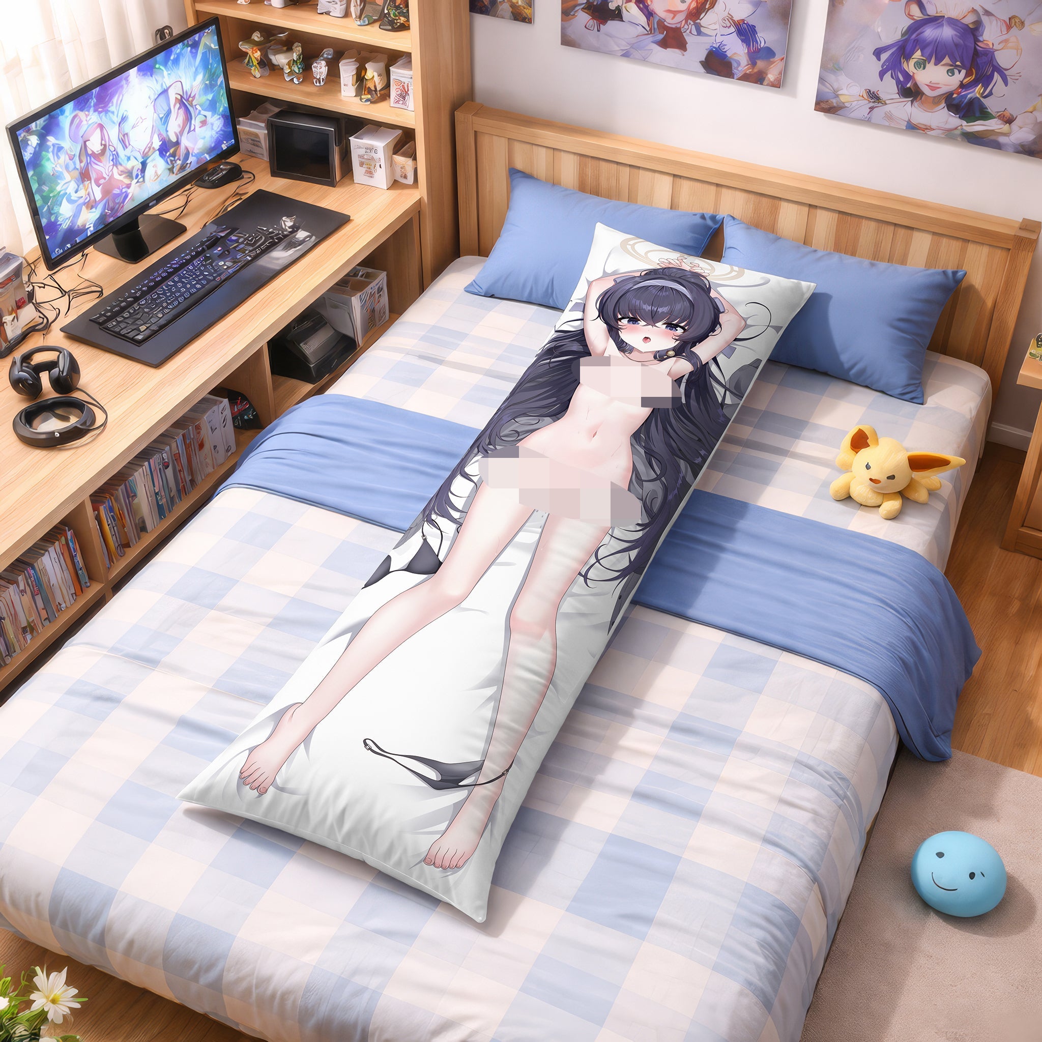 Kozeki Ui (Dessous-Version) – AnimePillow Fan-Art Edition
