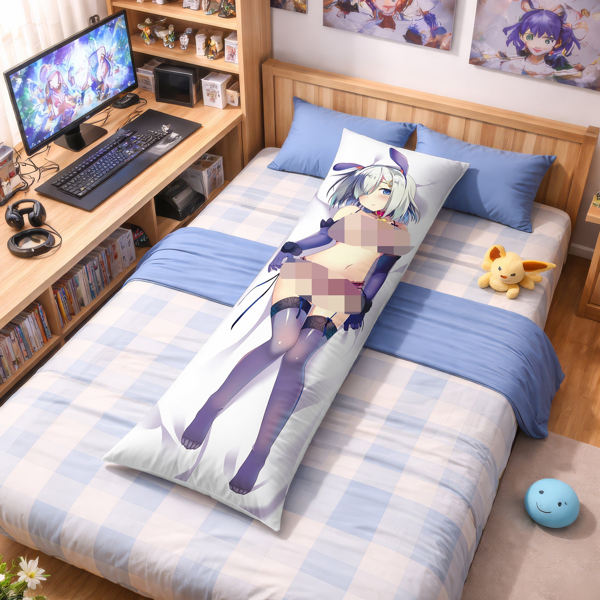 Hamakaze (Purple Bunny Ver.) - AnimePillow Fan-Art Edition