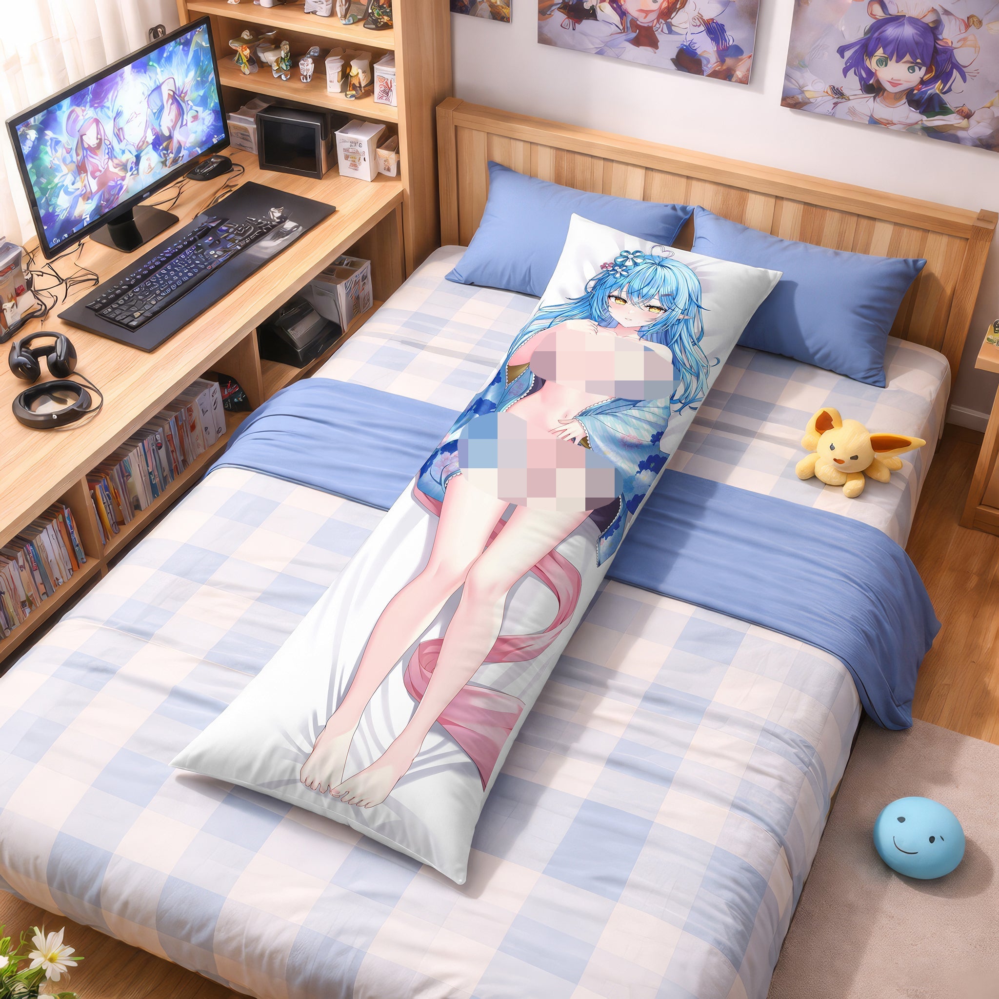 Yukihana Lamy (Yukata-Version) – AnimePillow Fan-Art Edition