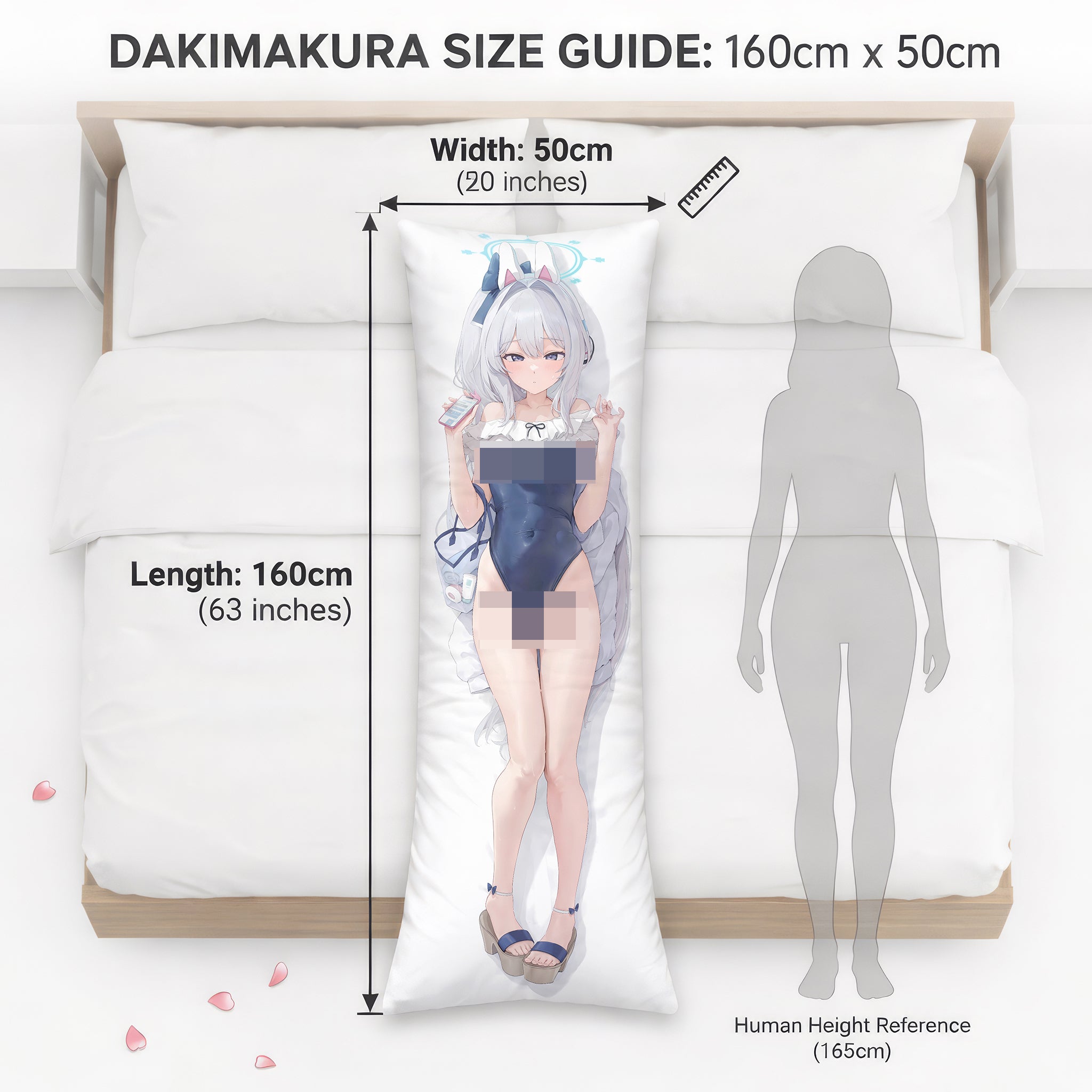 Tsukiyuki Miyako (Badeanzug Version 2) - AnimePillow Fan-Art Edition