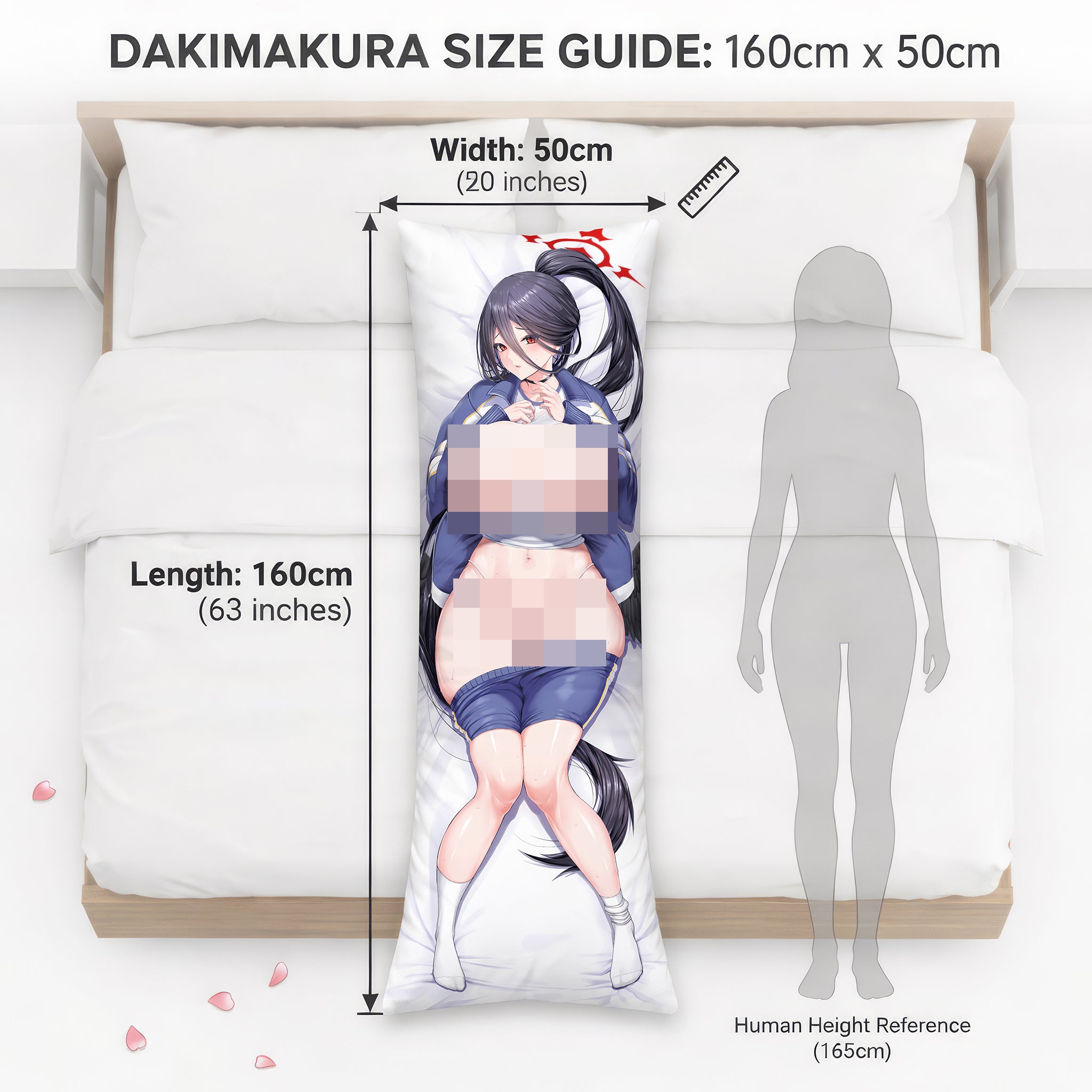 Hanekawa Hasumi (Sportliche Version 3) – AnimePillow Fan-Art Edition