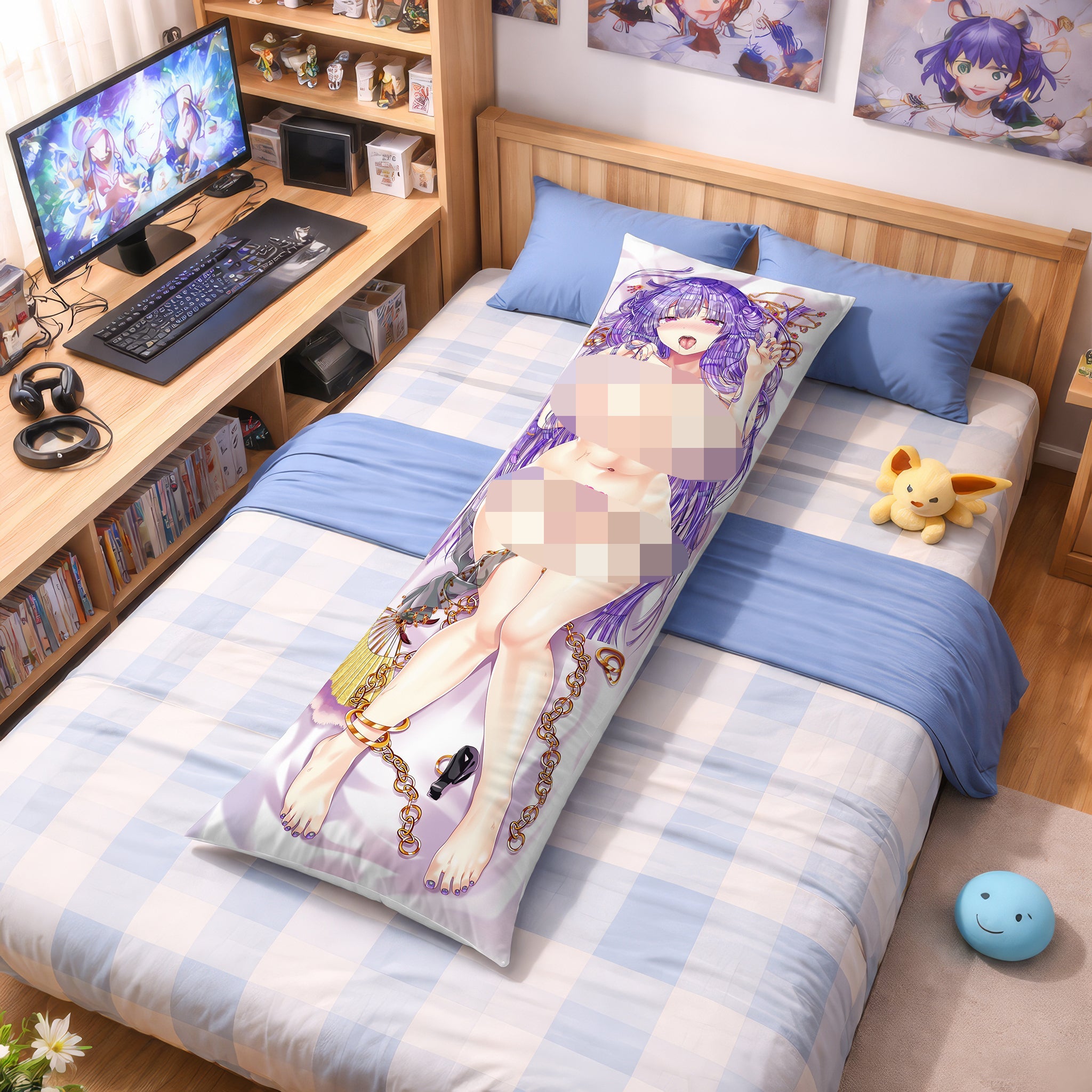 Patchouli Knowledge (Goldene Prinzessin Ver.) - AnimePillow Fan-Art Edition
