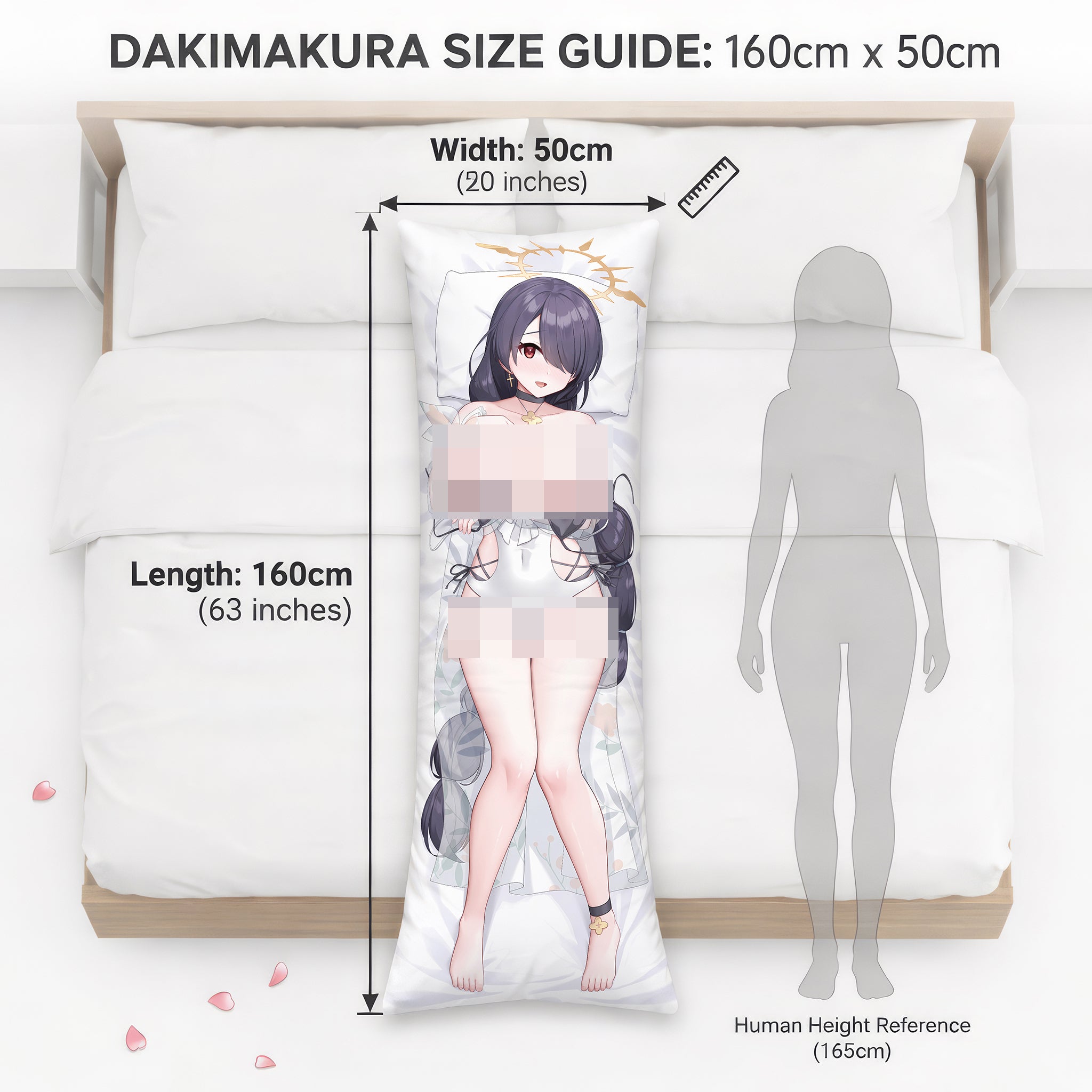 Wakaba Hinata (Badeanzug-Version) - AnimePillow Fan-Art Edition