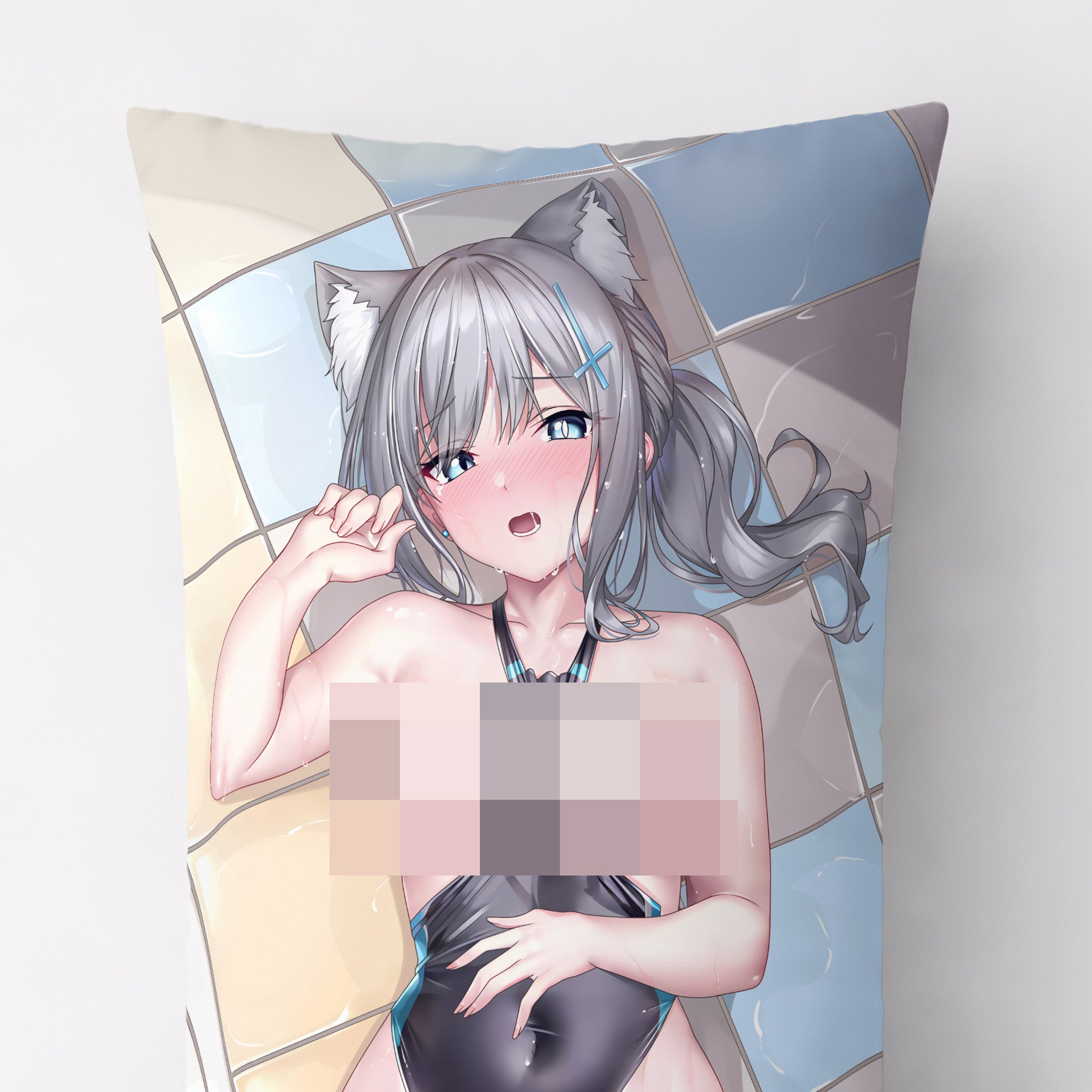 Sunaookami Shiroko (Badeanzug-Ver.) – AnimePillow Fan-Art Edition