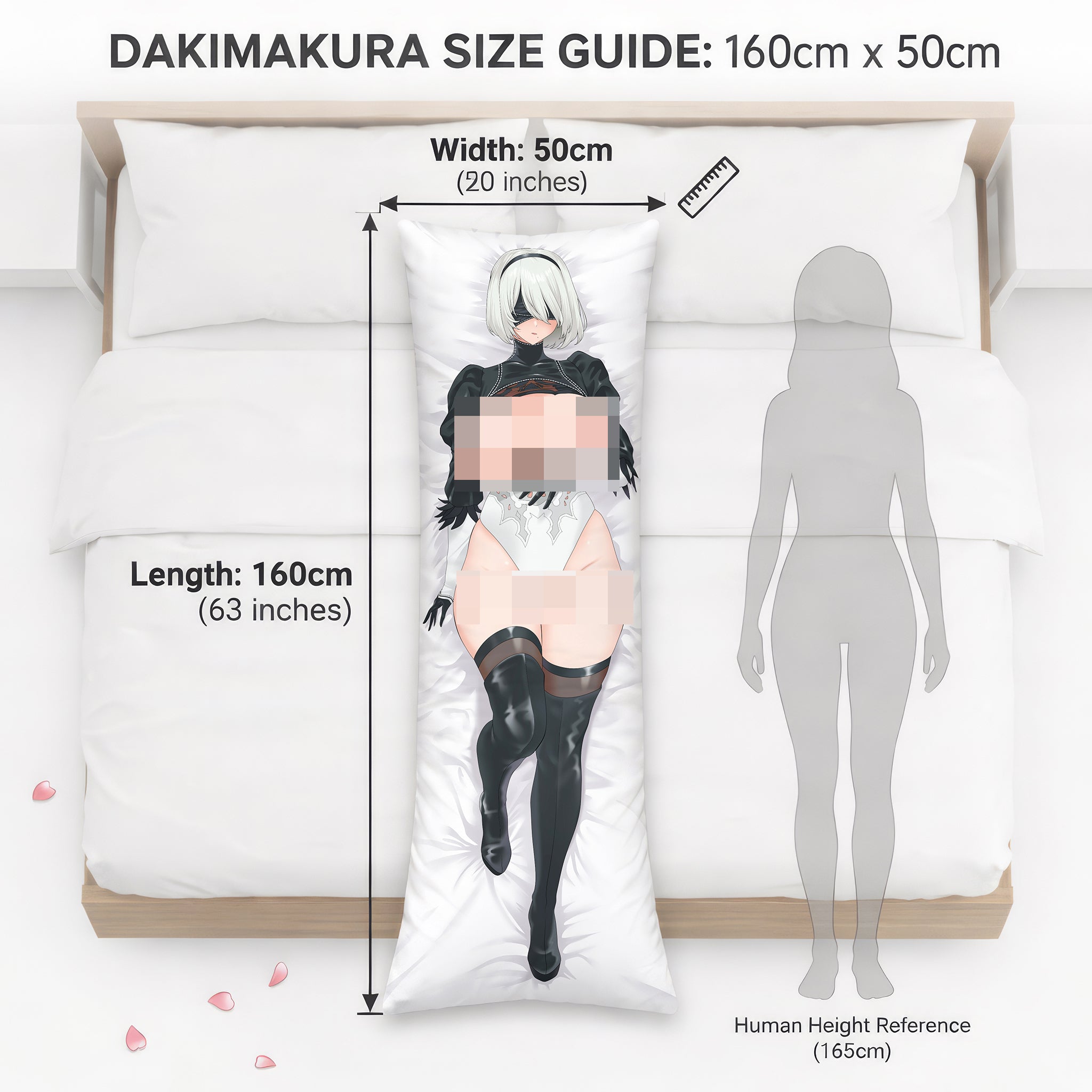 YoRHa Nr.2 Typ B (2B) - AnimePillow Fan-Art Edition
