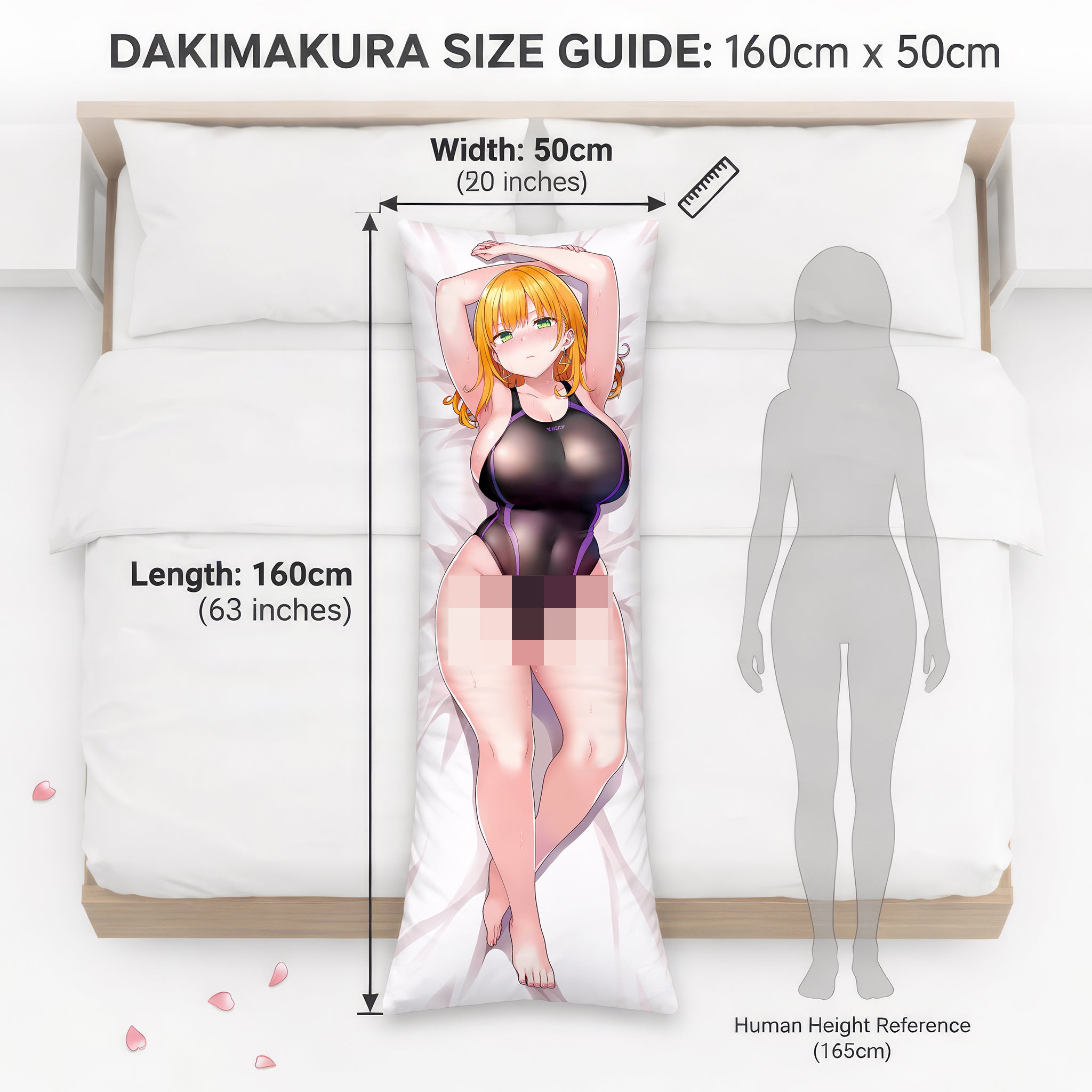 Natsuki Kusuzawa (Badeanzug-Version) - AnimePillow Fan-Art Edition