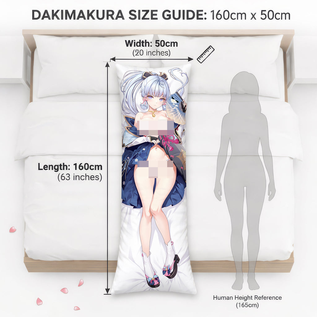Ayaka Kamisato (Hime Samurai Ver.) - AnimePillow Fan-Art Edition