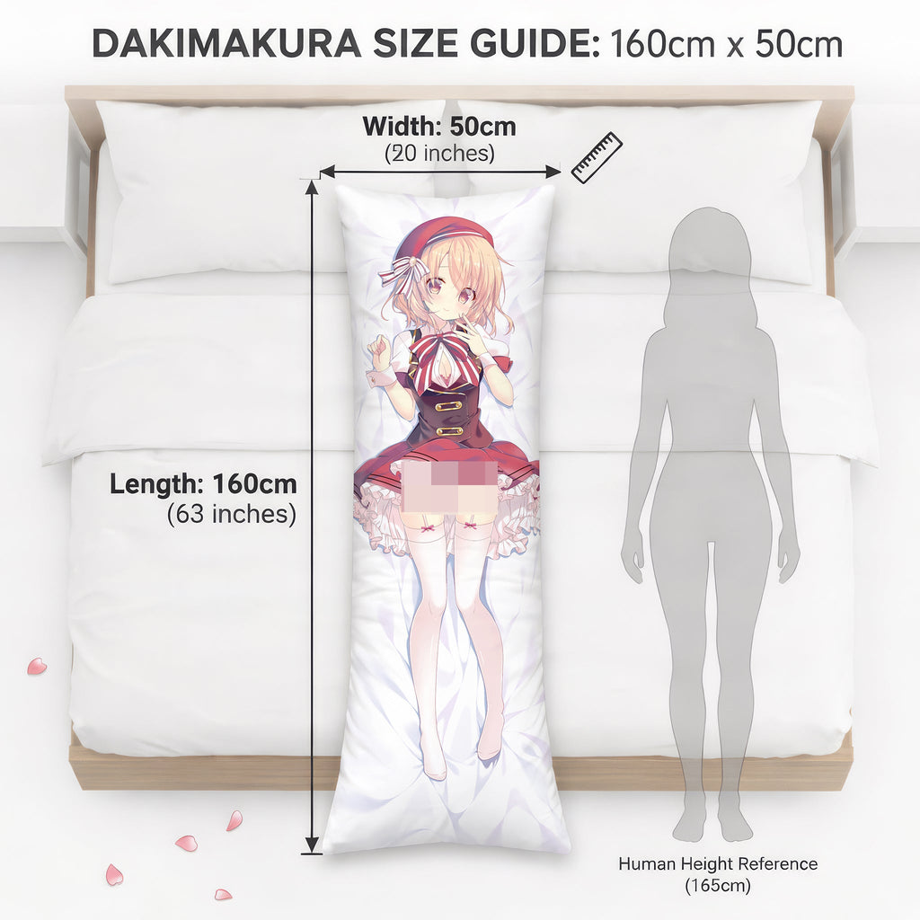Cocoa Hoto (Rot-weiße Lolita-Version) – AnimePillow Fan-Art Edition