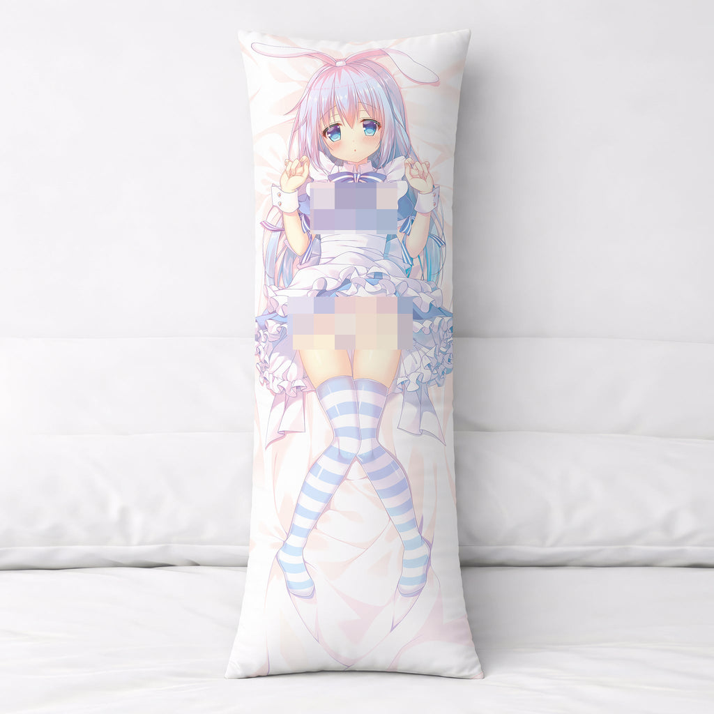 Chino Kafu (Weiß-blaue Lolita-Version) – AnimePillow Fan-Art Edition
