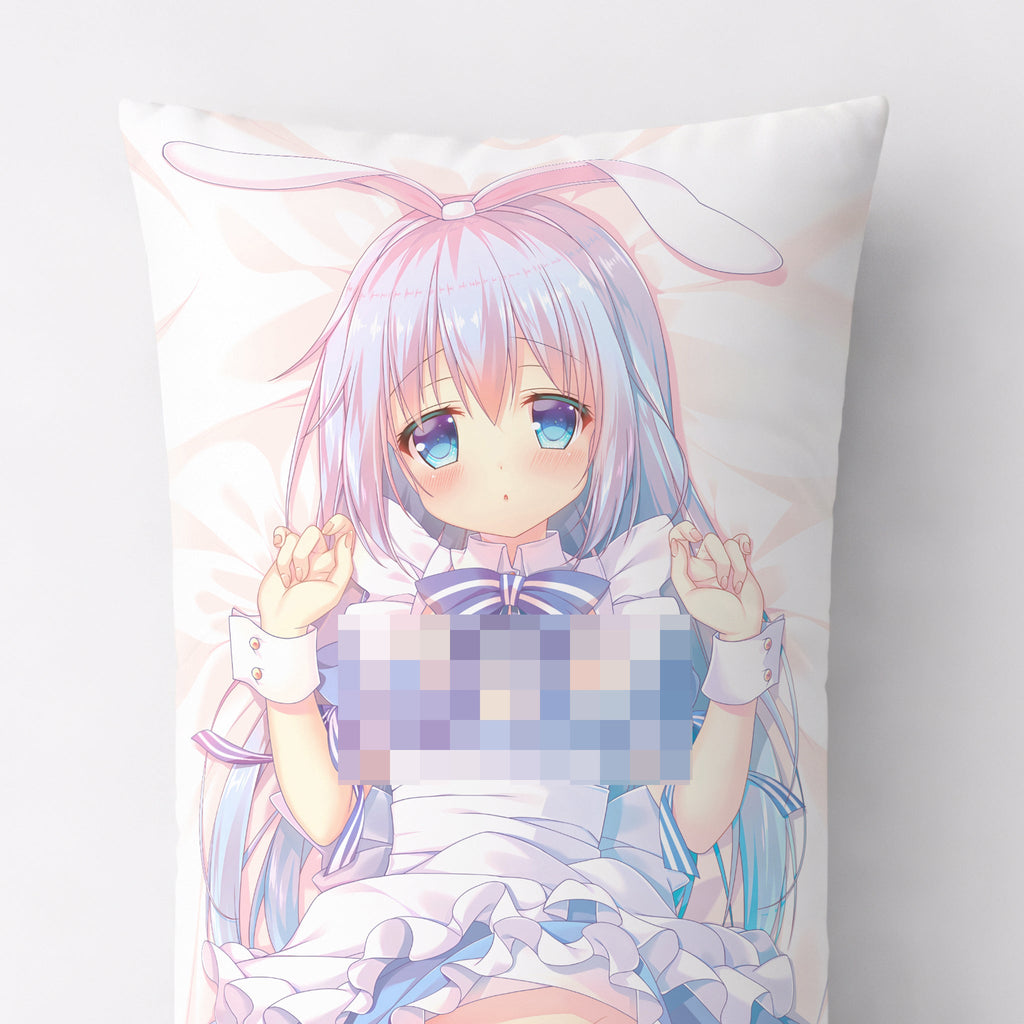 Chino Kafu (Weiß-blaue Lolita-Version) – AnimePillow Fan-Art Edition