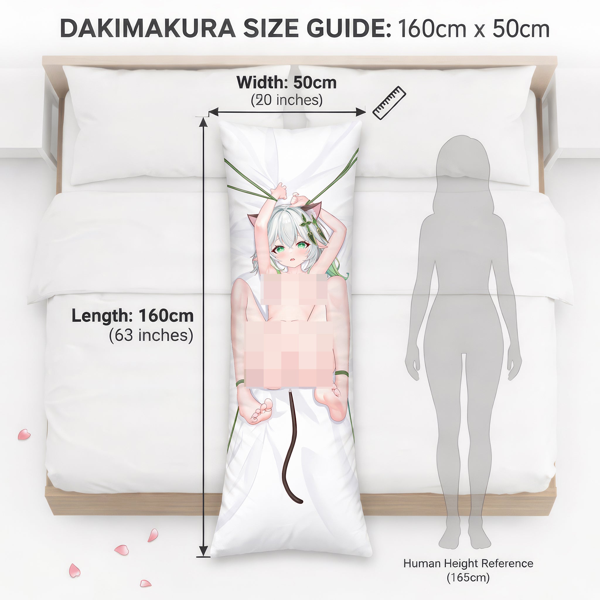 Nahida (Gefangenes Kätzchen Version) – AnimePillow Fan-Art Edition