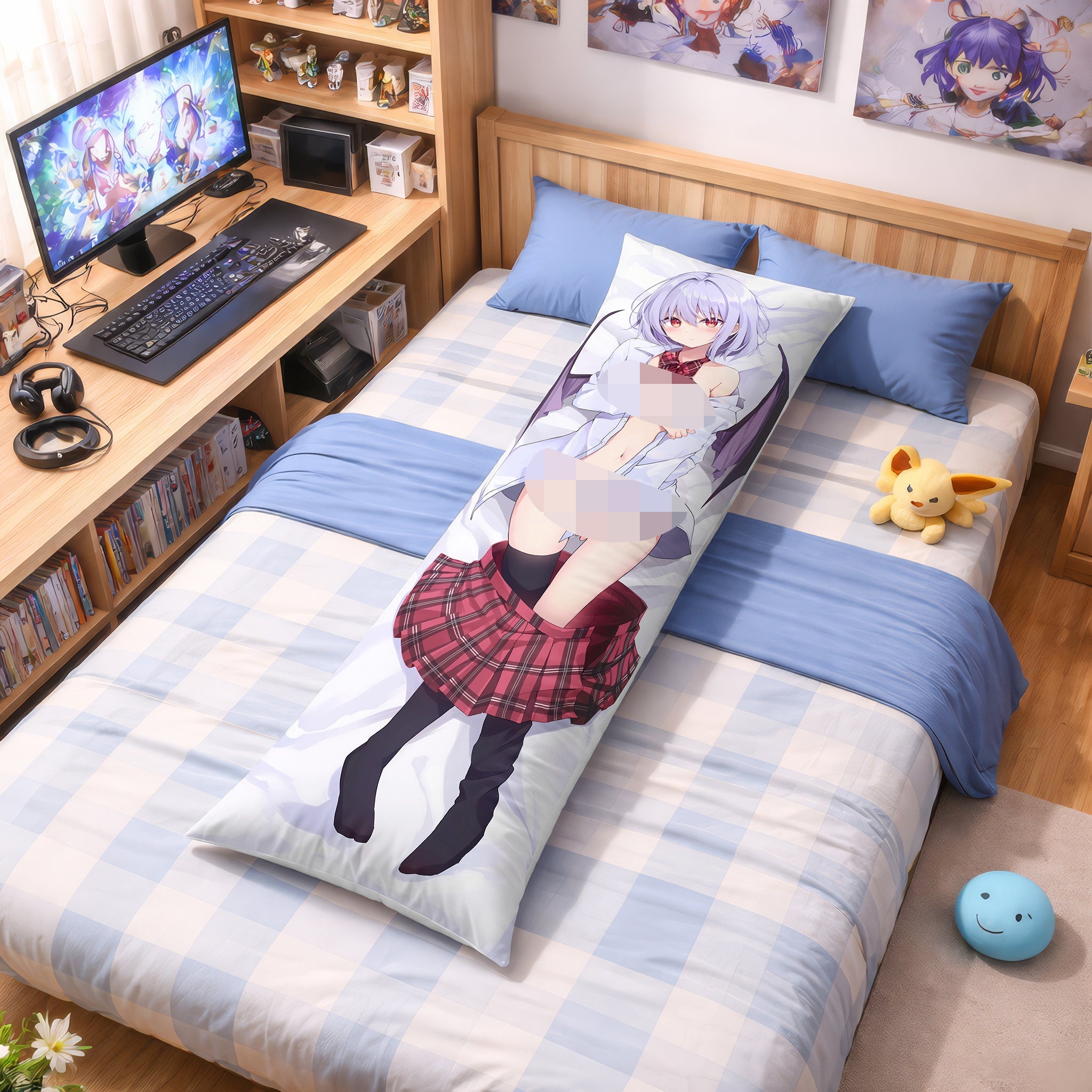 Remilia Scarlet (Schuluniform-Version) - AnimePillow Fan-Art Edition