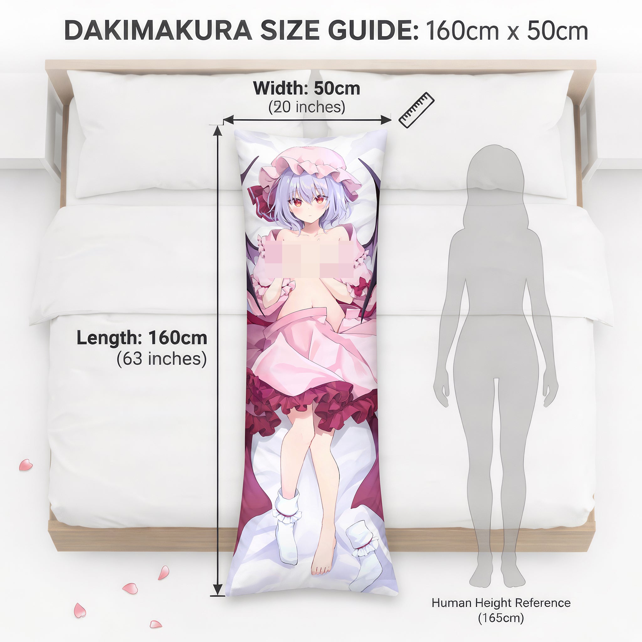 Remilia Scarlet (Schuluniform-Version) - AnimePillow Fan-Art Edition