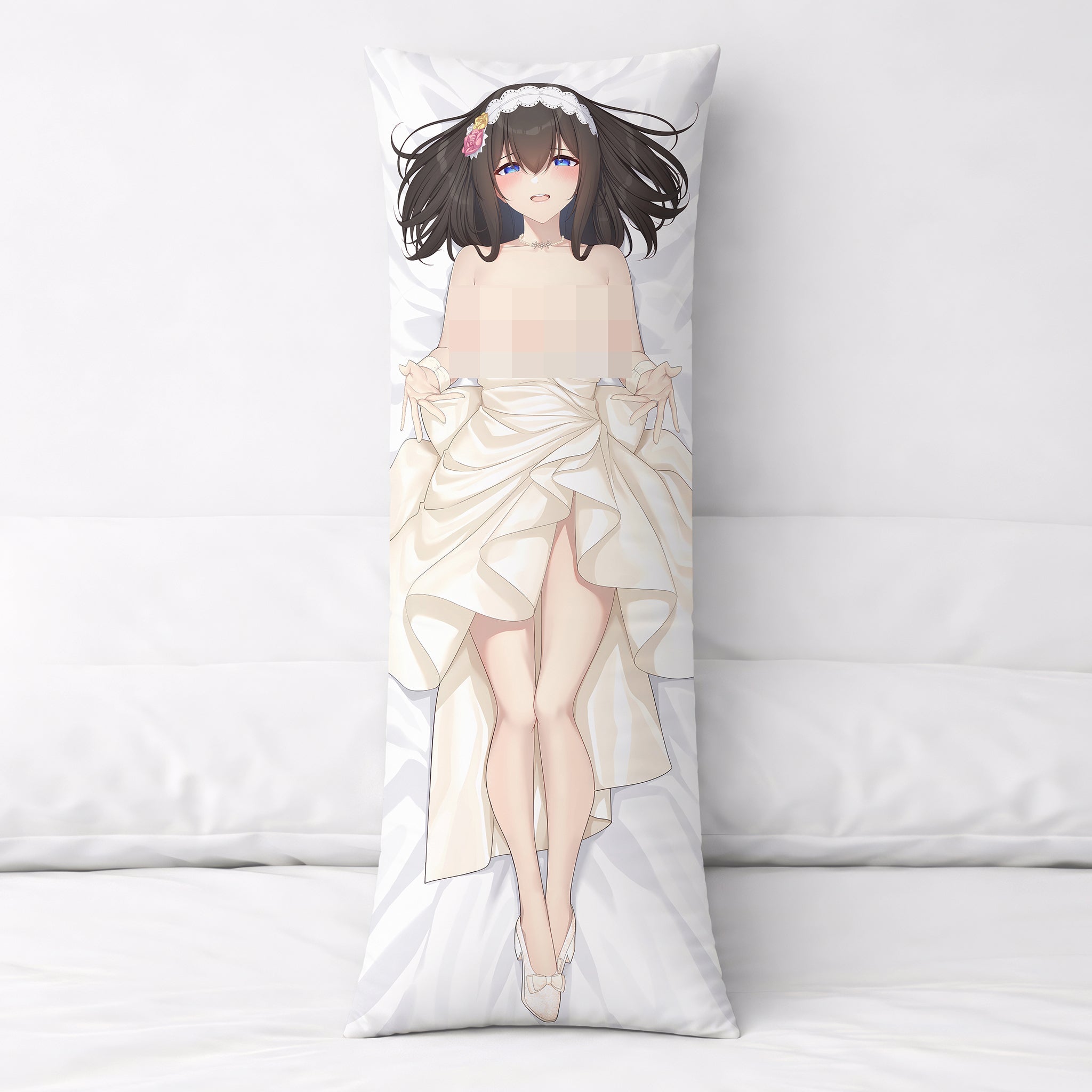 Fumika Sagisawa (White Dress Ver.) – AnimePillow Fan-Art Edition