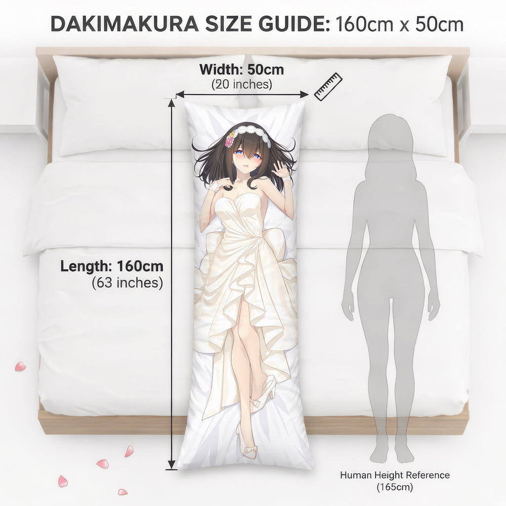 Fumika Sagisawa (White Dress Ver.) – AnimePillow Fan-Art Edition