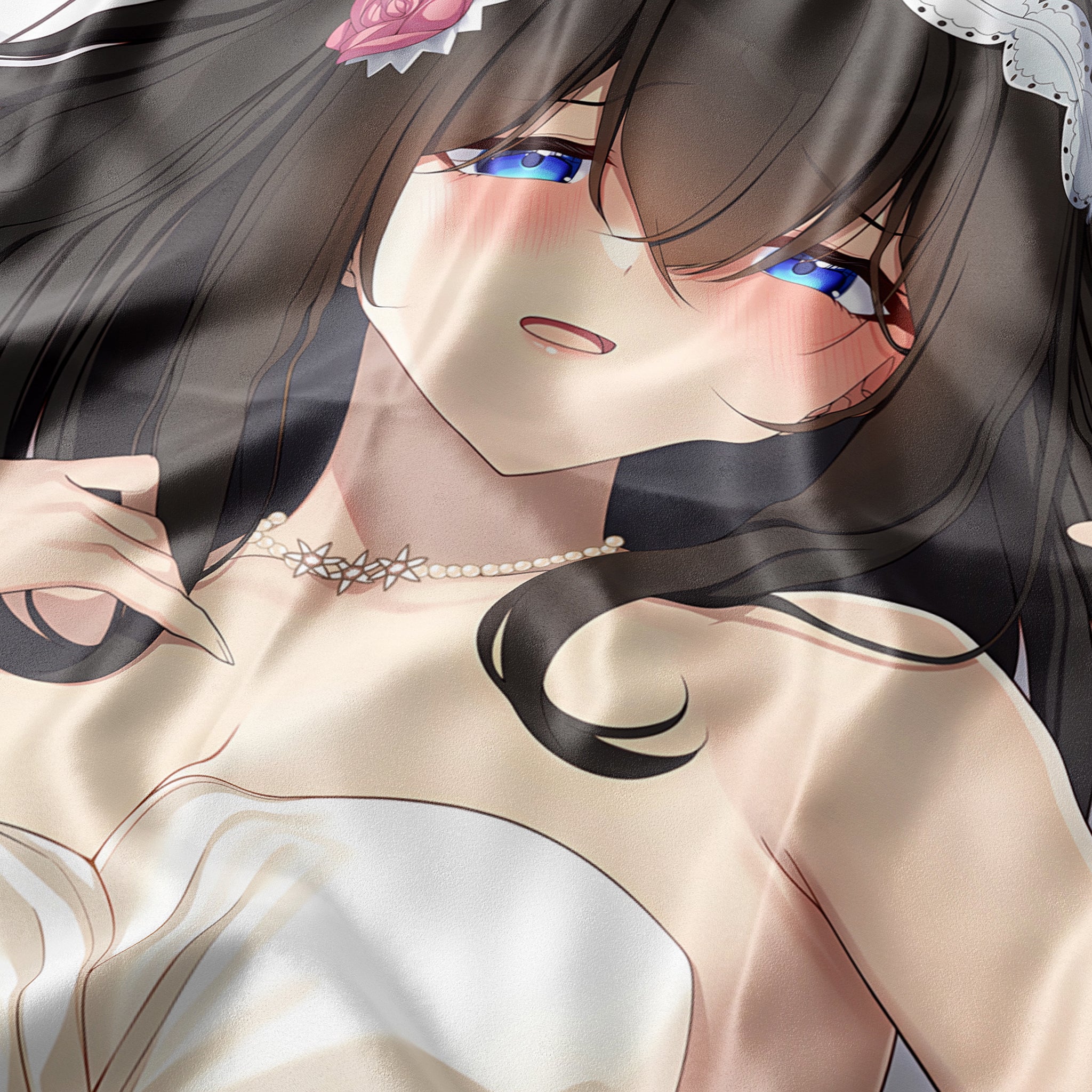 Fumika Sagisawa (White Dress Ver.) – AnimePillow Fan-Art Edition