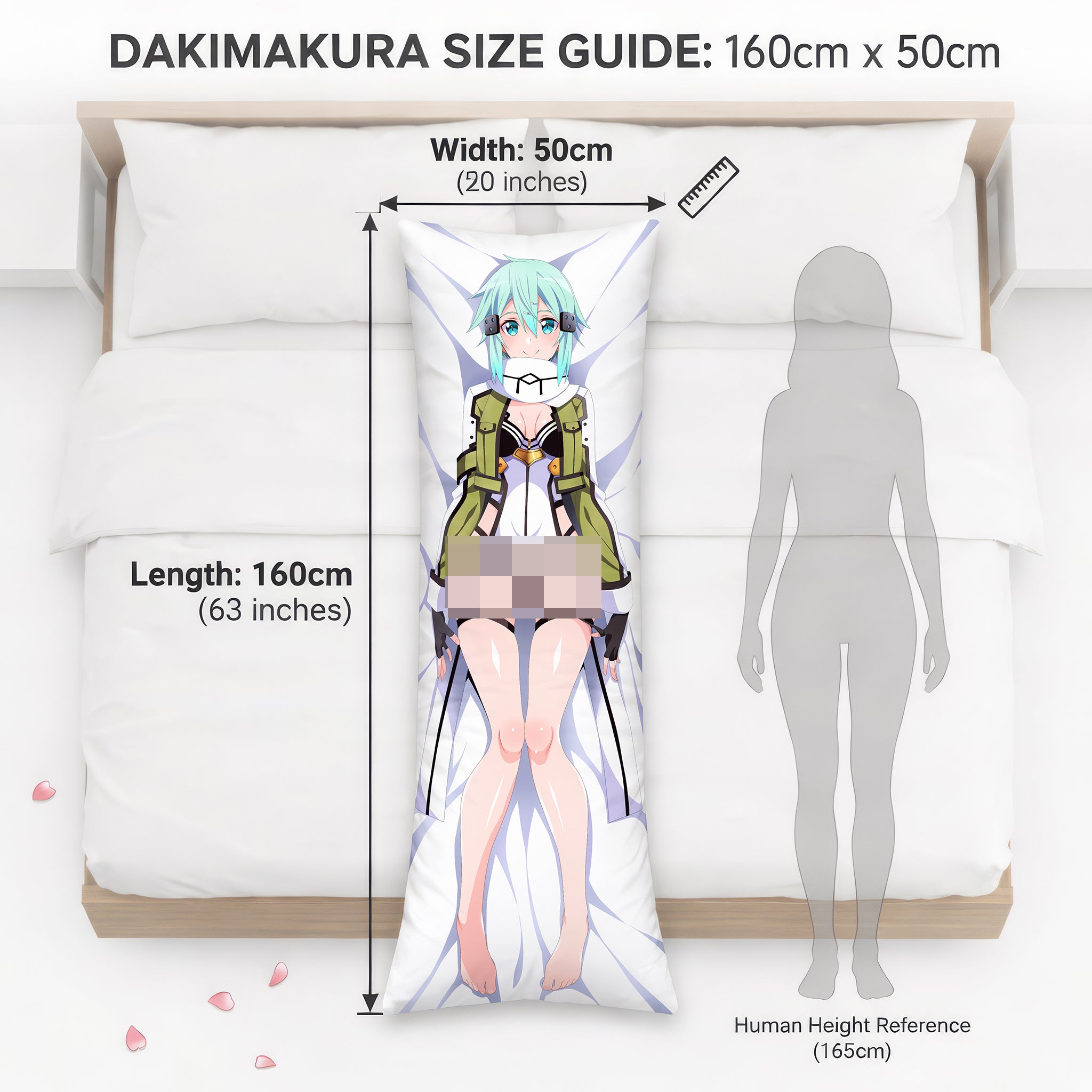 Sinon (Asada Shino) - AnimePillow Fan-Art Edition
