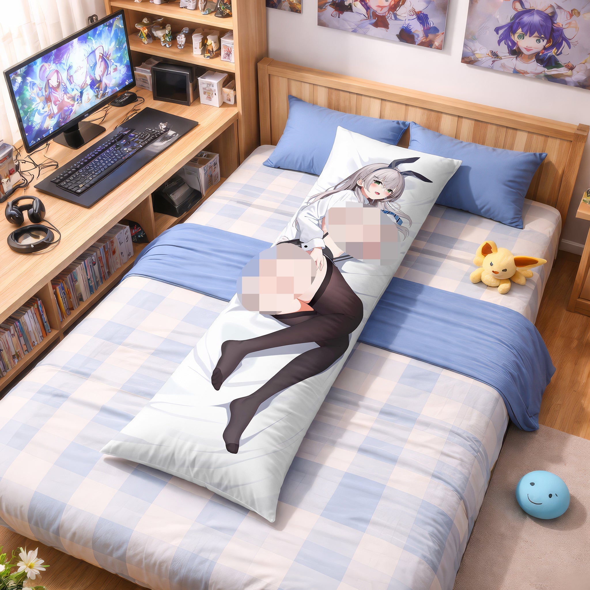 Noel Shirogane (Bunny Ver.) – AnimePillow Fan-Art Edition