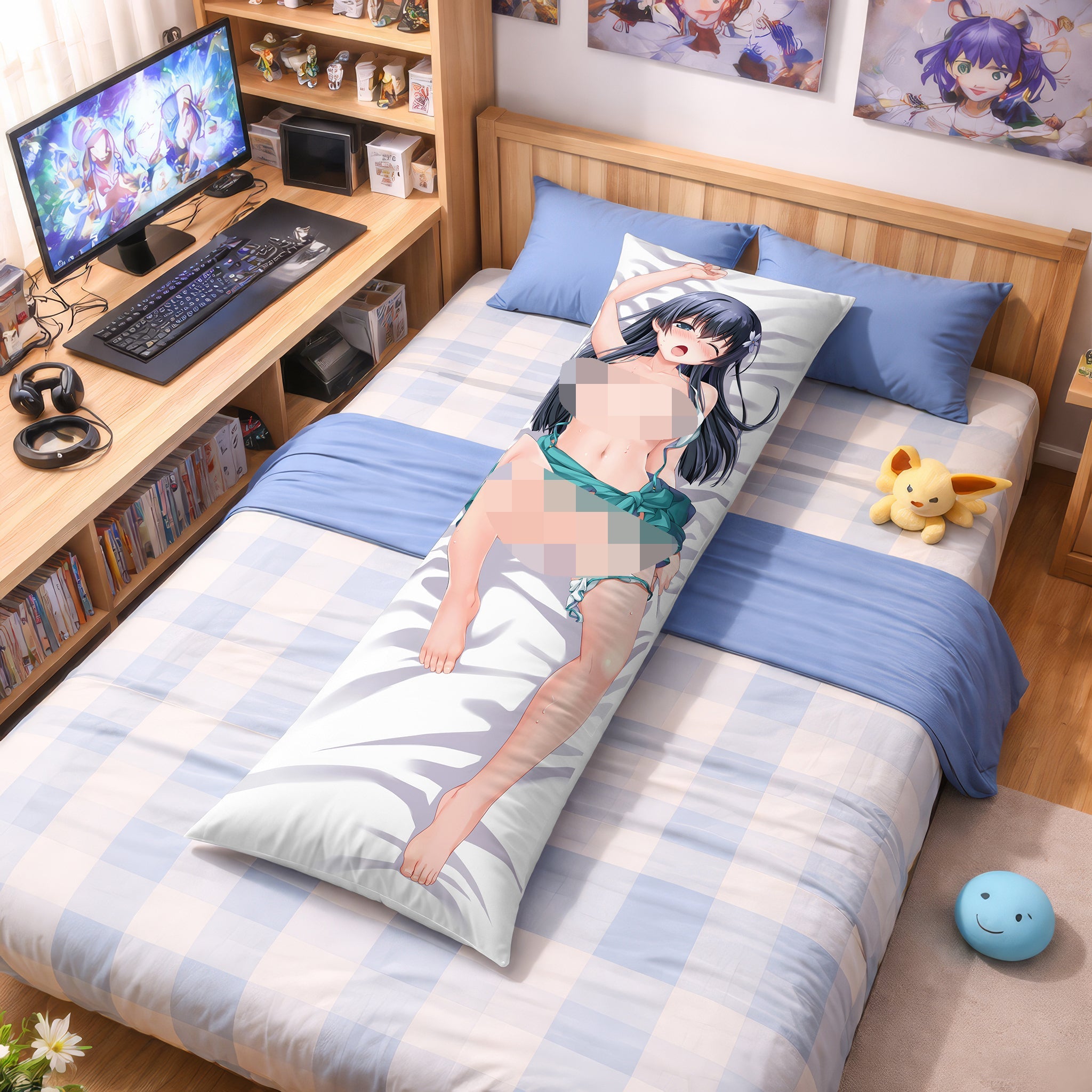 Ruiko Saten (Ver.2) – AnimePillow Fan-Art Edition