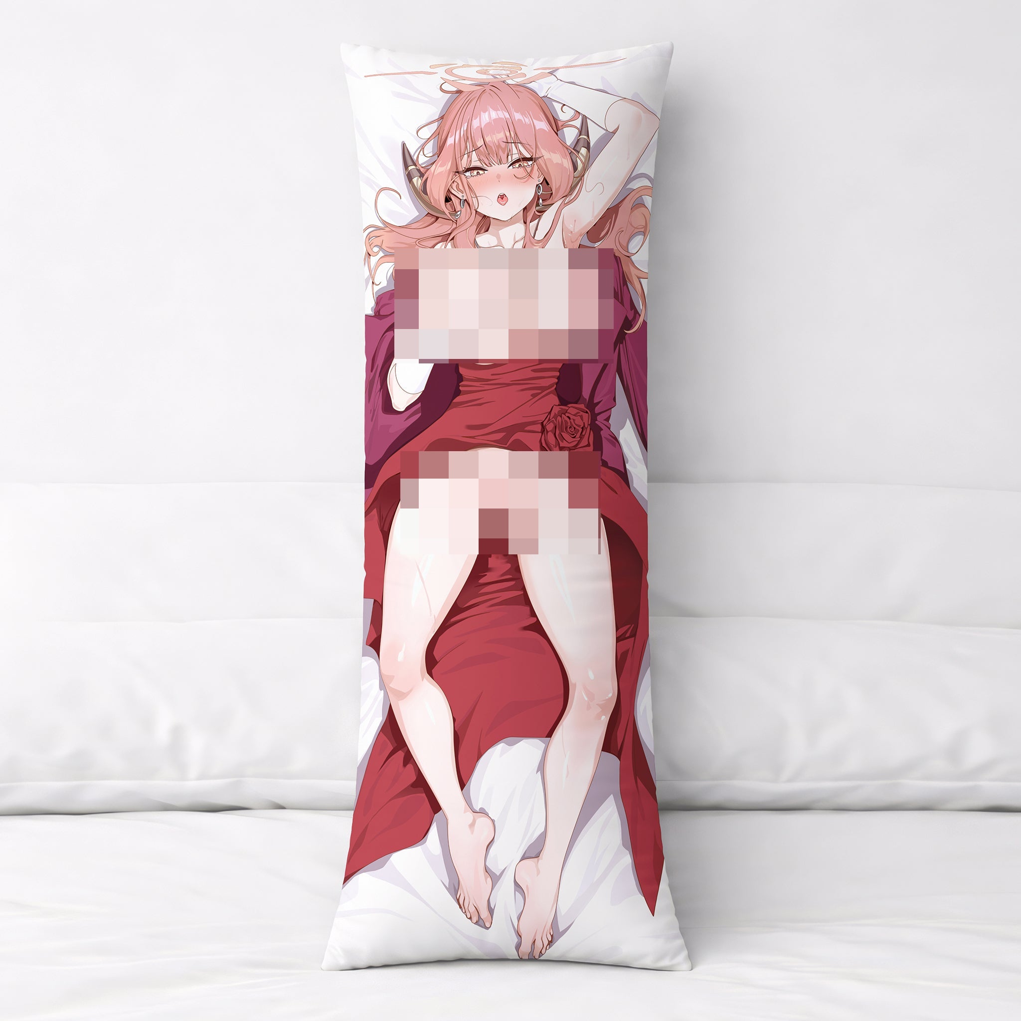 Aru Rikuhachima (Rotkleid-Version) – AnimePillow Fan-Art Edition