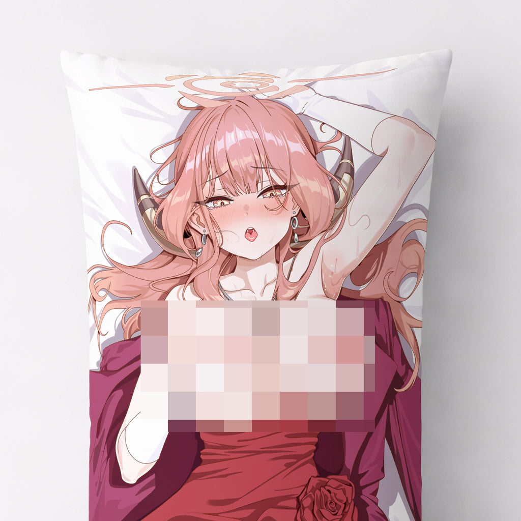 Aru Rikuhachima (Rotkleid-Version) – AnimePillow Fan-Art Edition