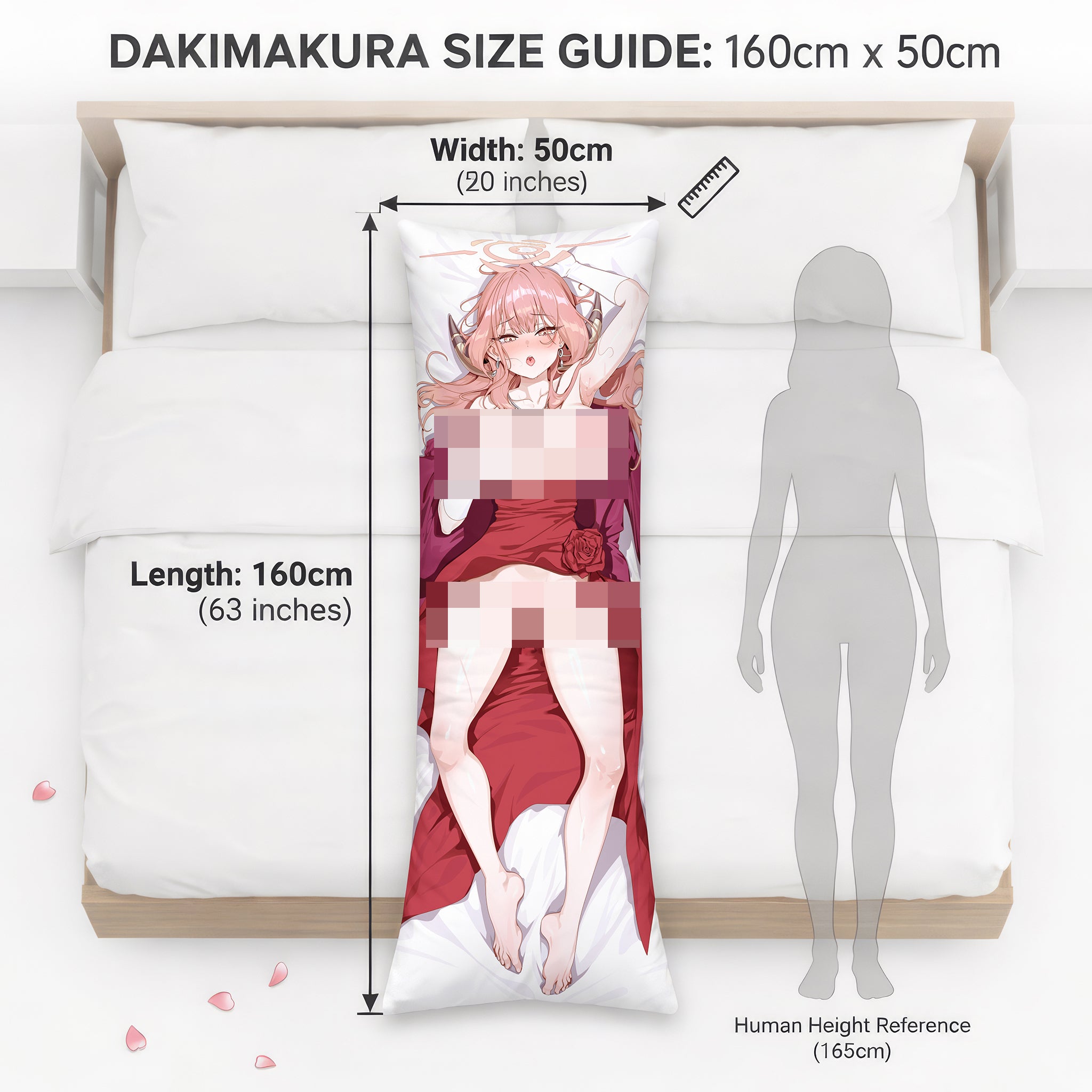 Aru Rikuhachima (Rotkleid-Version) – AnimePillow Fan-Art Edition