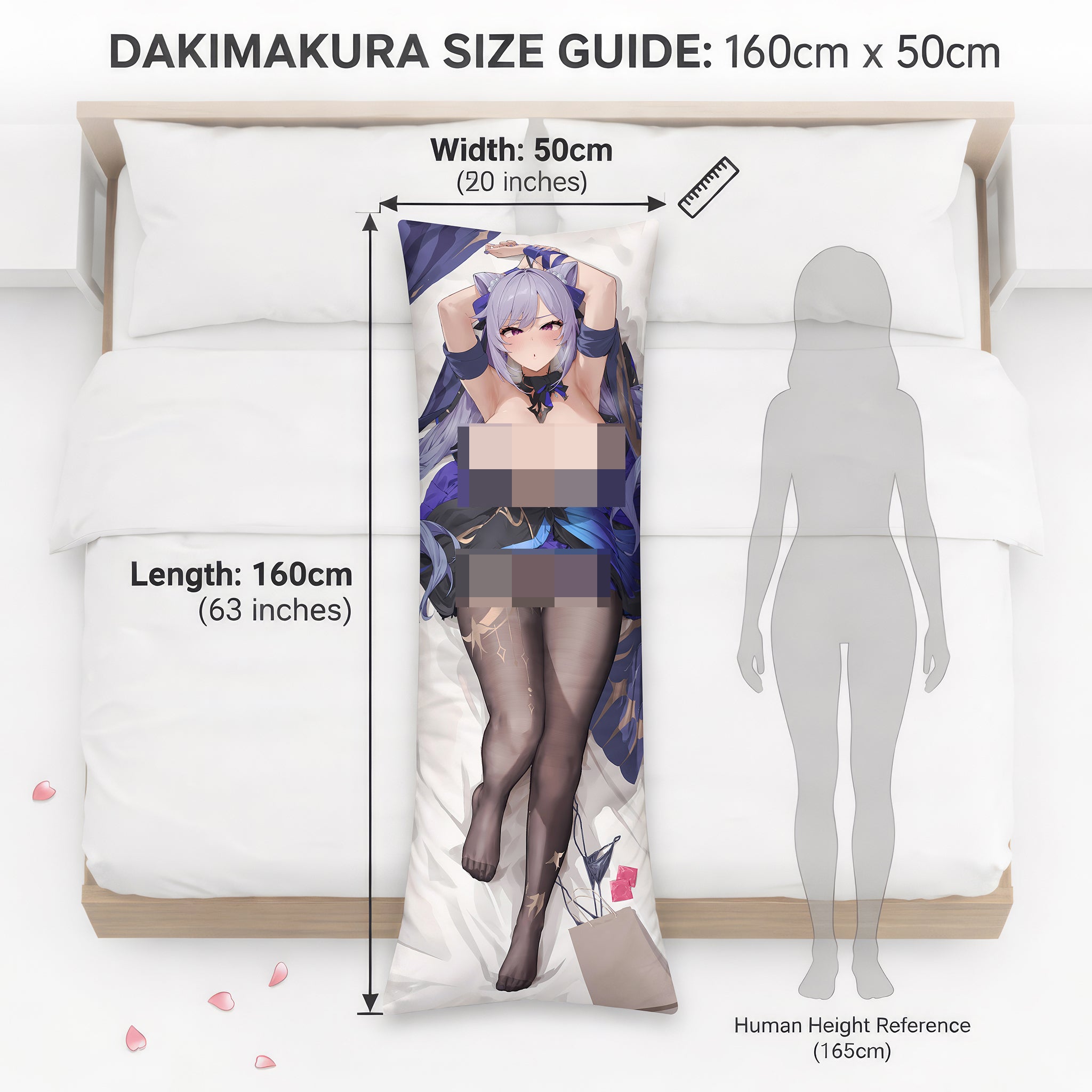 Keqing (Kleid-Version) - AnimePillow Fan-Art Edition