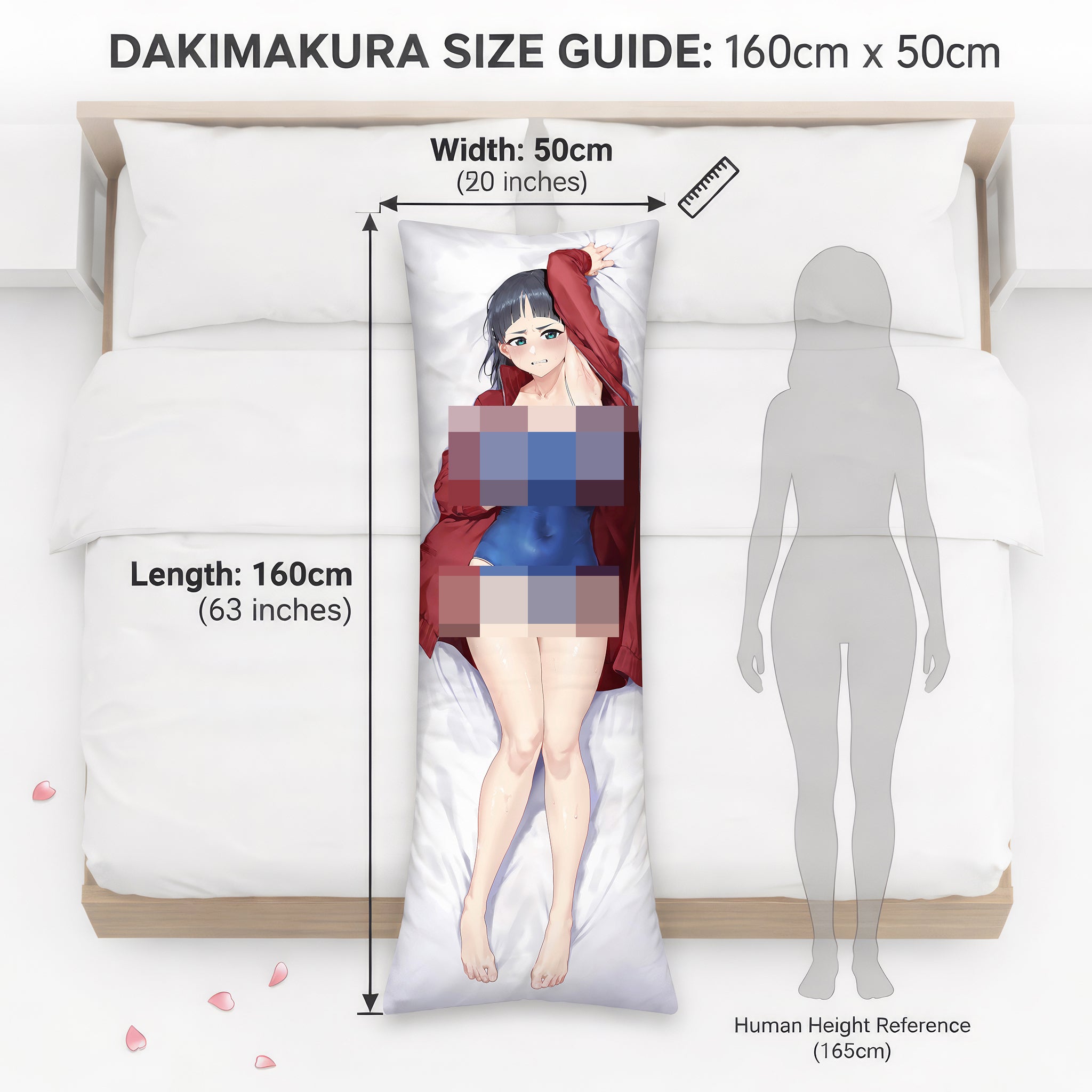 Suguha Kirigaya (Schulbadeanzug Ver.) - AnimePillow Fan-Art Edition